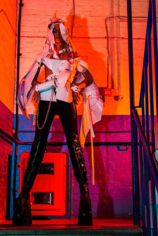 “VIBRATIONS” an artPLAY exclusive fashion story and interview with fashion designer Jivomir Domoustchiev