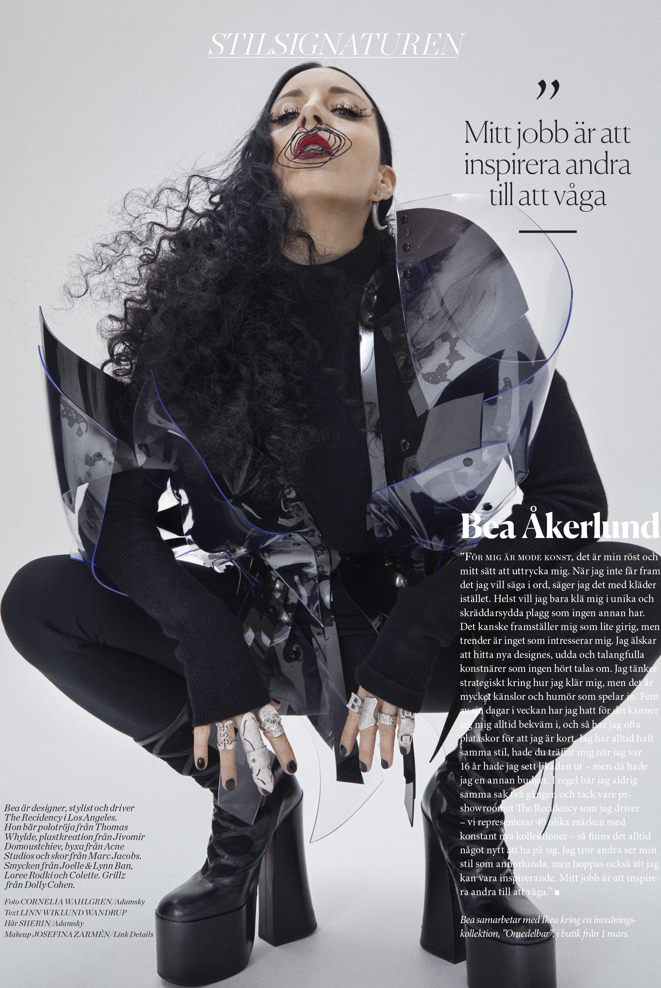 B Akerlund X Jivomir Domoustchiev for Style By Magazine