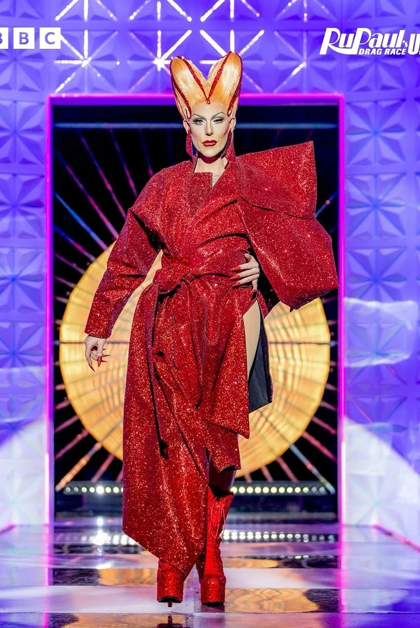 Dita Garbo Wearing Jivomir Domoustchiev for Ru Paul Drag Race