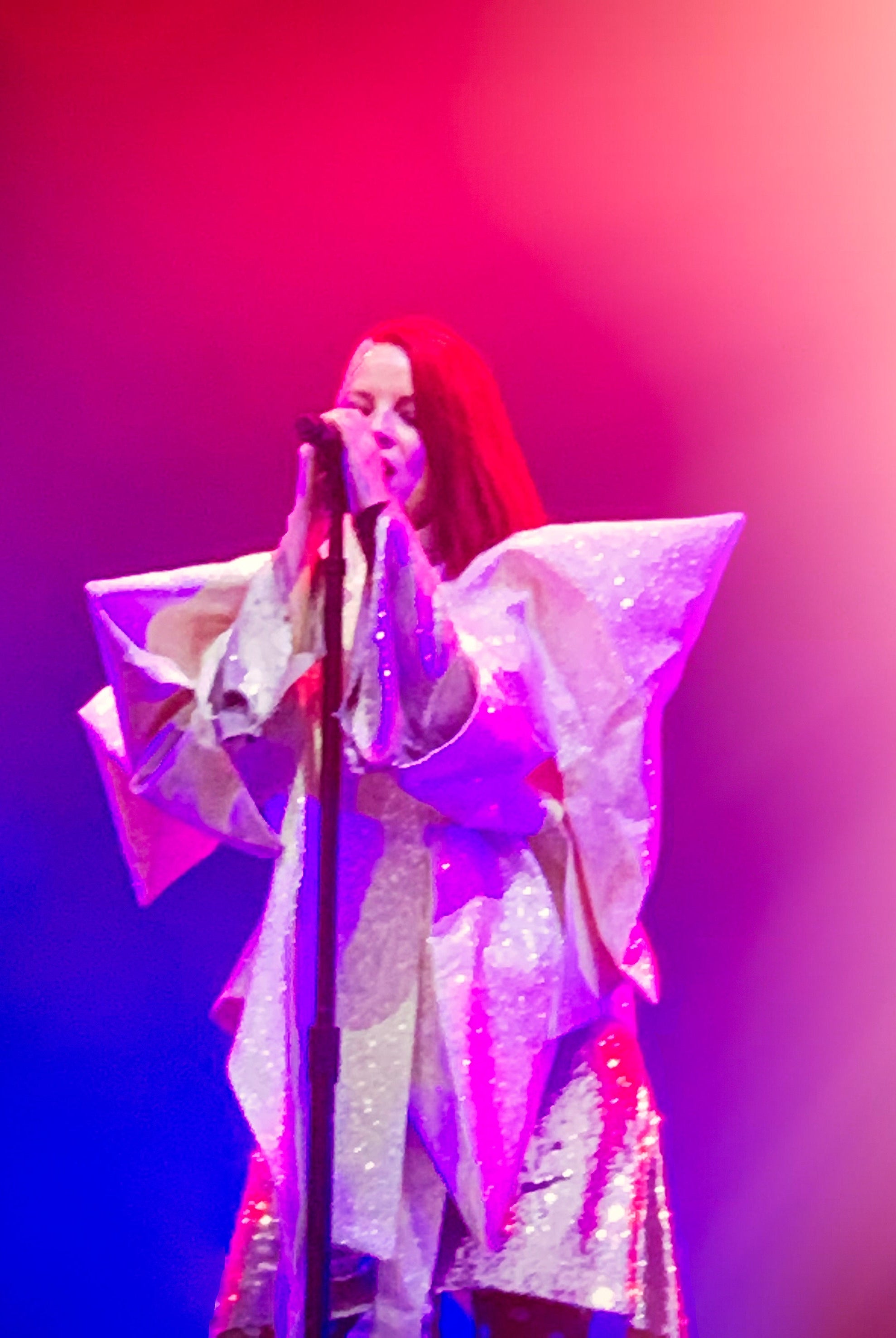 Garbage 'Shirley Manson' ❤️ x Jivomir Domoustchiev star glitter coat