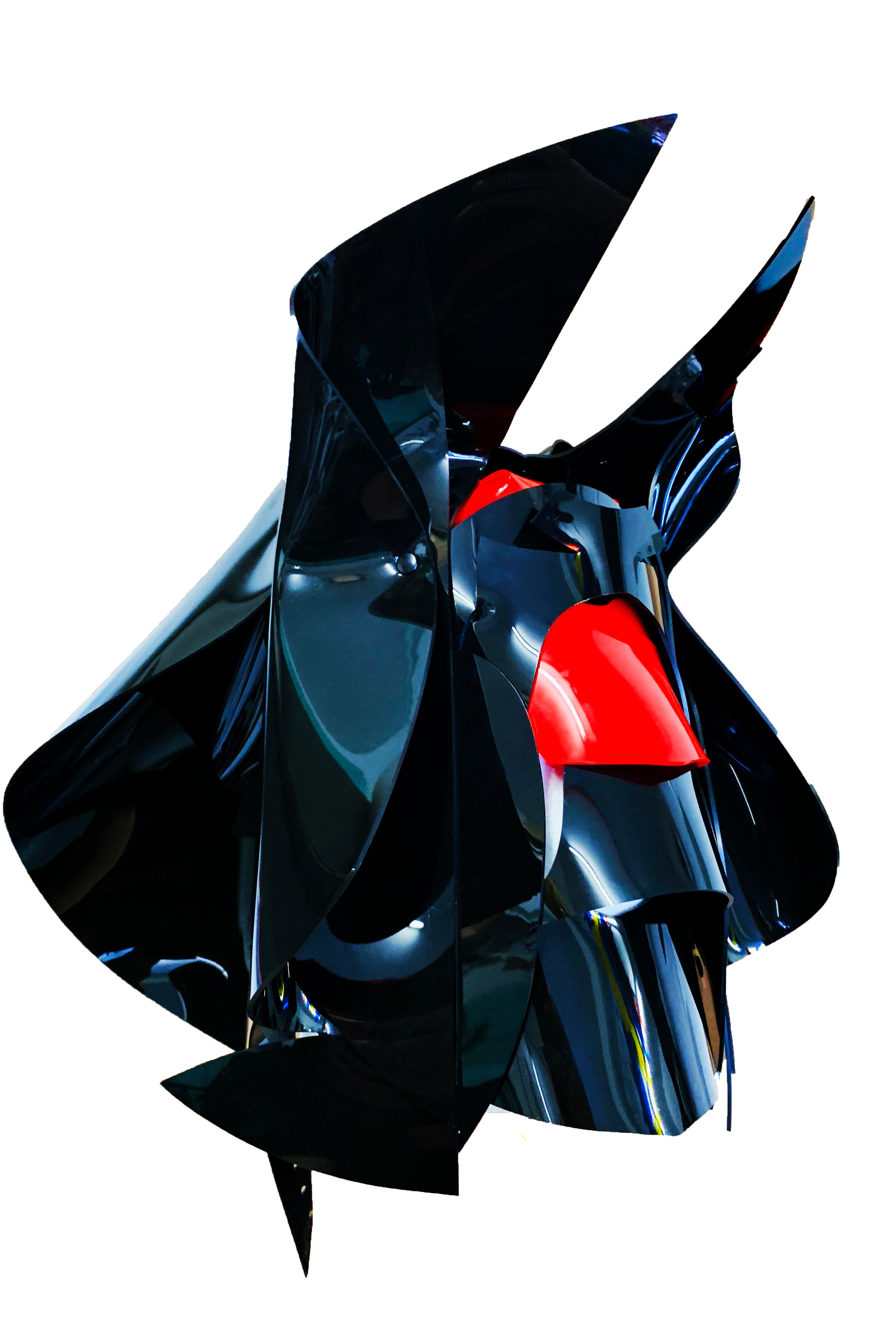 Yamaha MT-03 commercial x Jivomir Domoustchiev samurai God of Thunder Raijin Mask