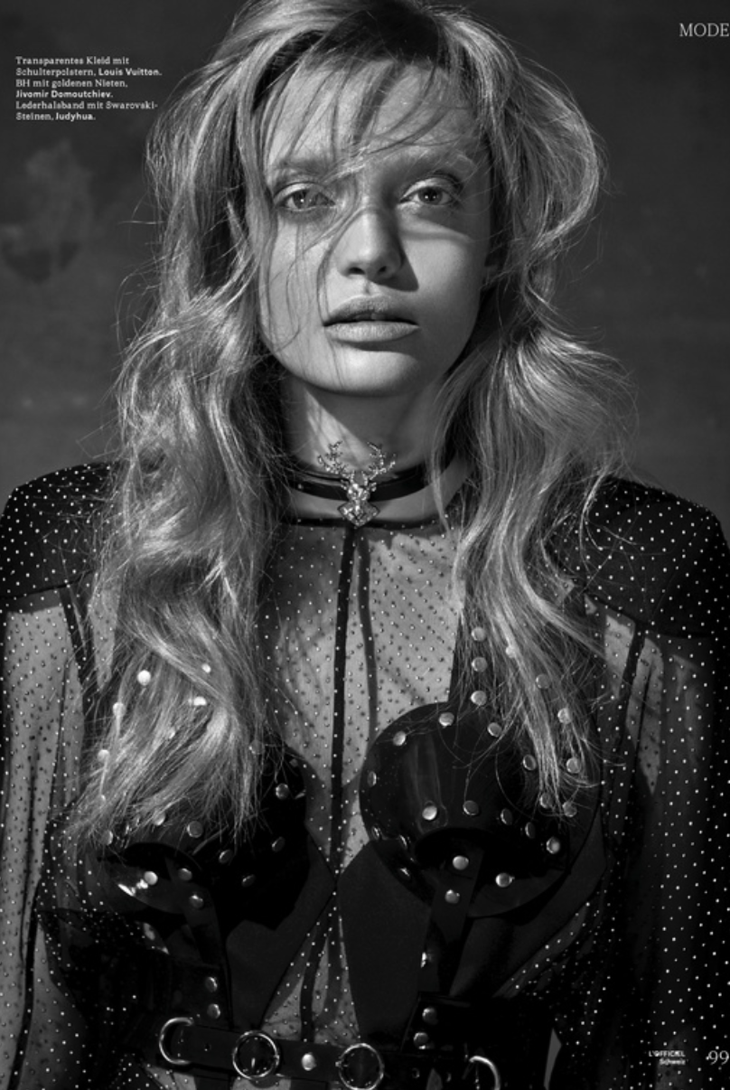 Jivomir Domoustchiev feature in L'Officiel Switzerland April Issue