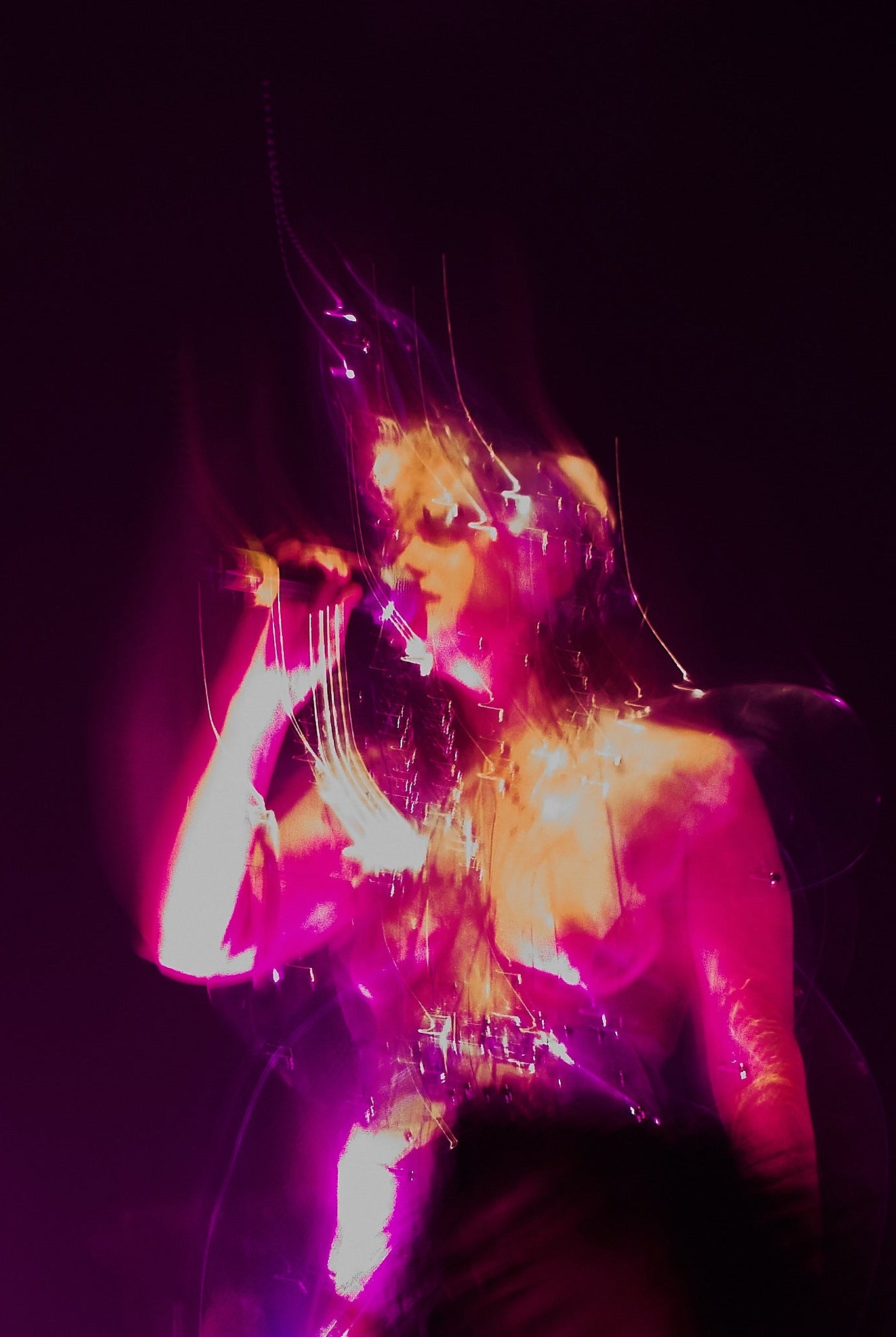 Peaches x Jivomir Domoustchiev European tour custom sculpture vegan vinyl fashion