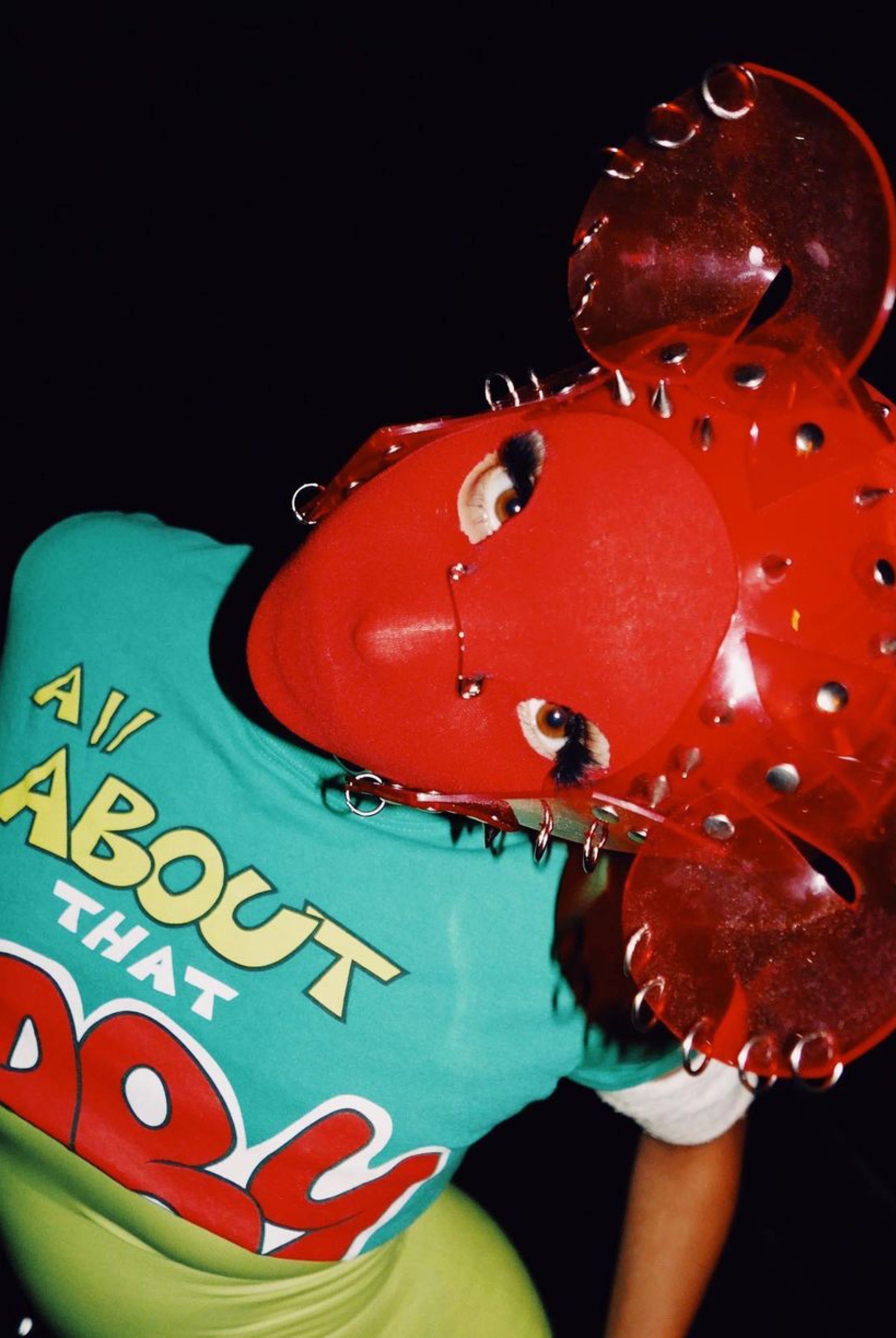 Pure Love Jazzelle Zanaughtti @Uglyworldwide x Jivomir Domoustchiev Spirit Animal Headpice