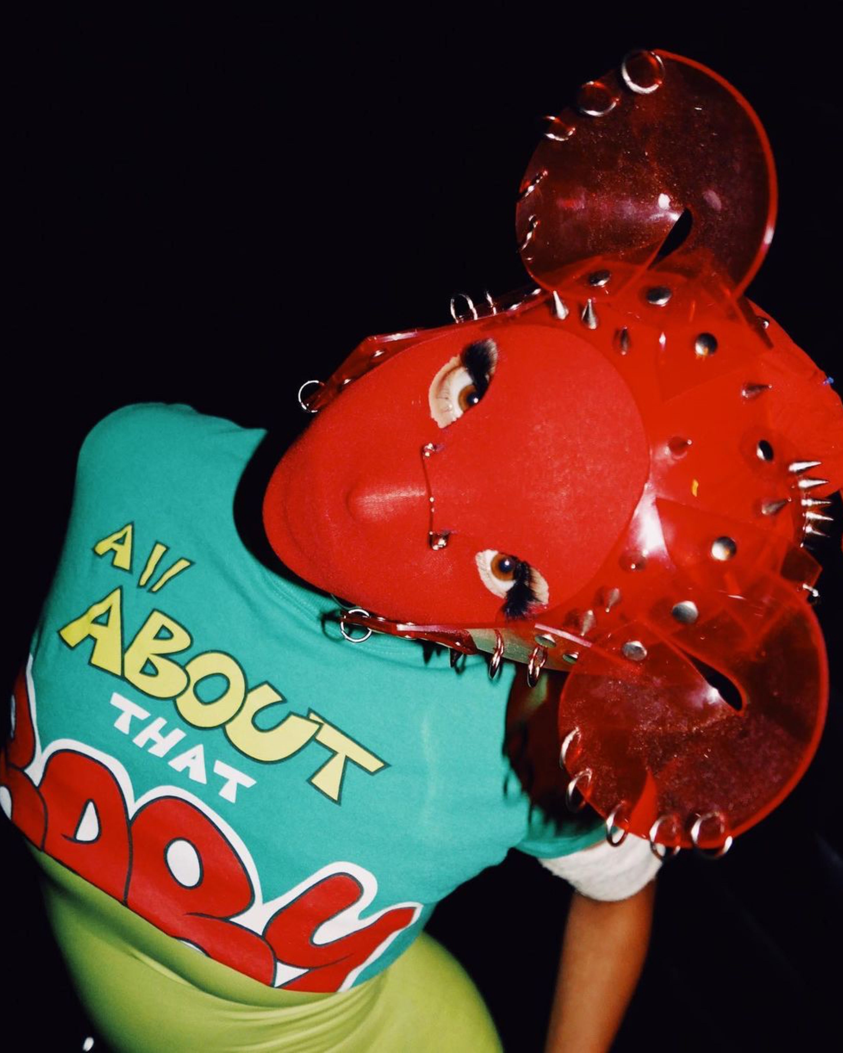 Pure Love Jazzelle Zanaughtti @Uglyworldwide x Jivomir Domoustchiev Spirit Animal Headpice