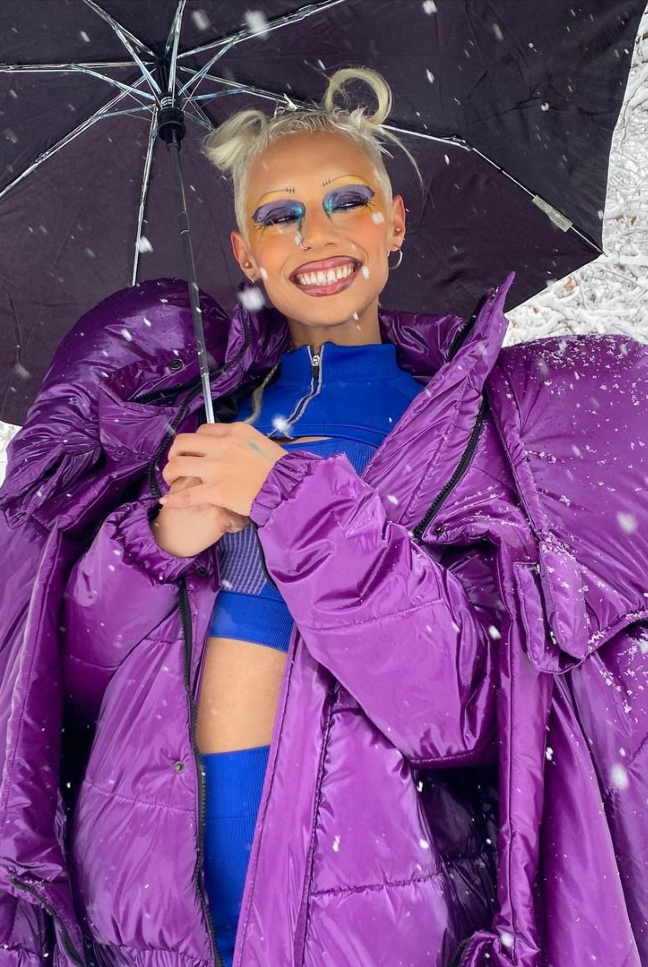 Uglyworldwide x Jivomir Domoustchiev Bubble PUF coat