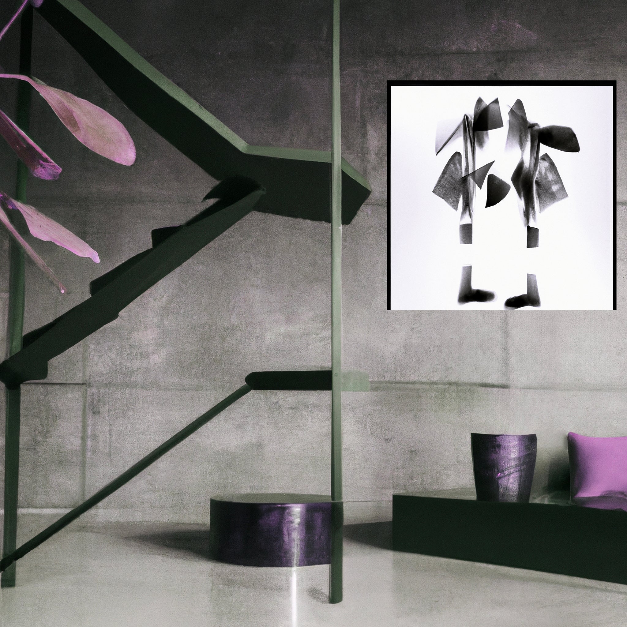 Jivomir Domoustchiev Metal Art Fashion Photography Collectible Print Abstract Flower Orchid artistic expression fashion photography