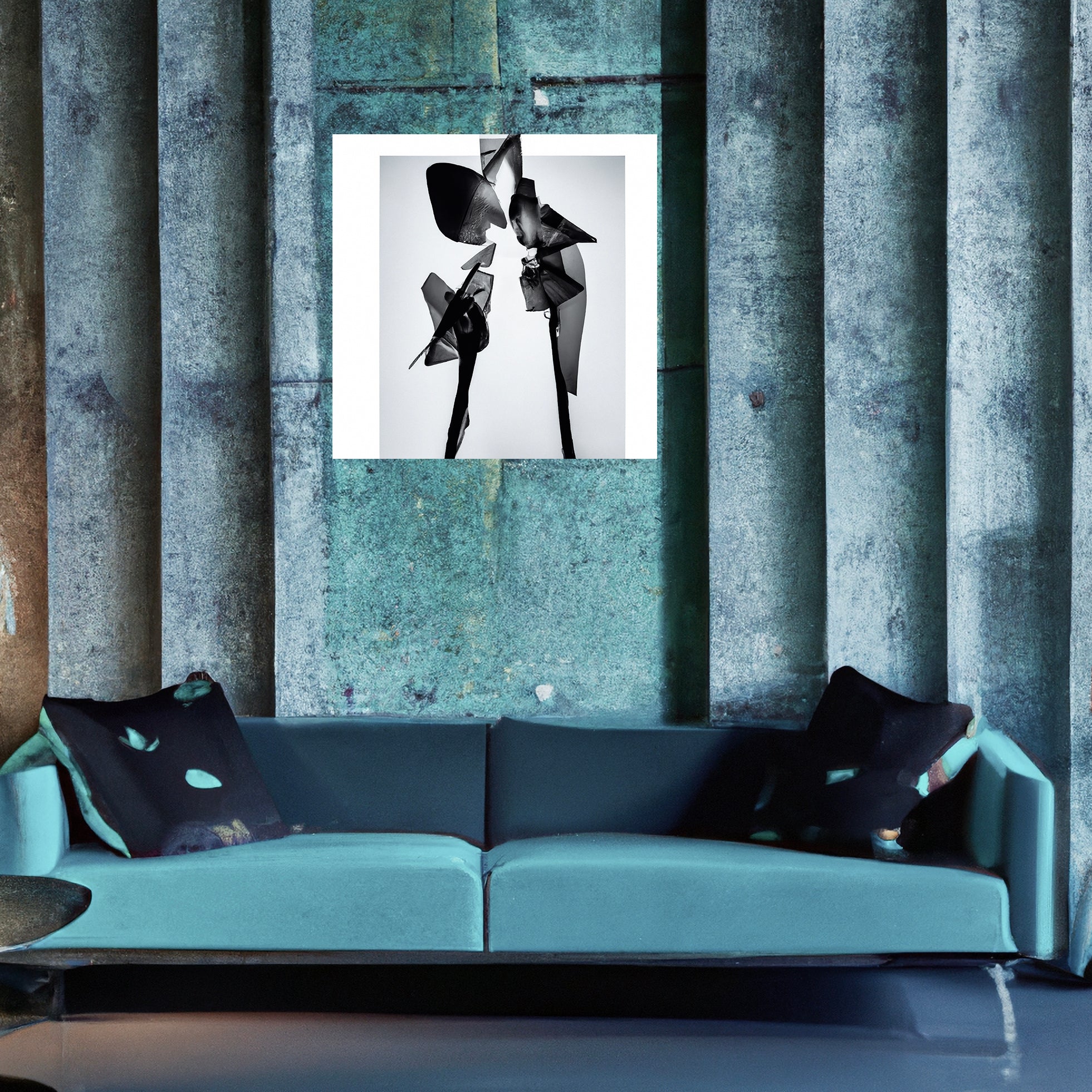 Jivomir Domoustchiev Metal Art Fashion Photography Collectible Print Abstract Flower Orchid artistic expression fashion photography