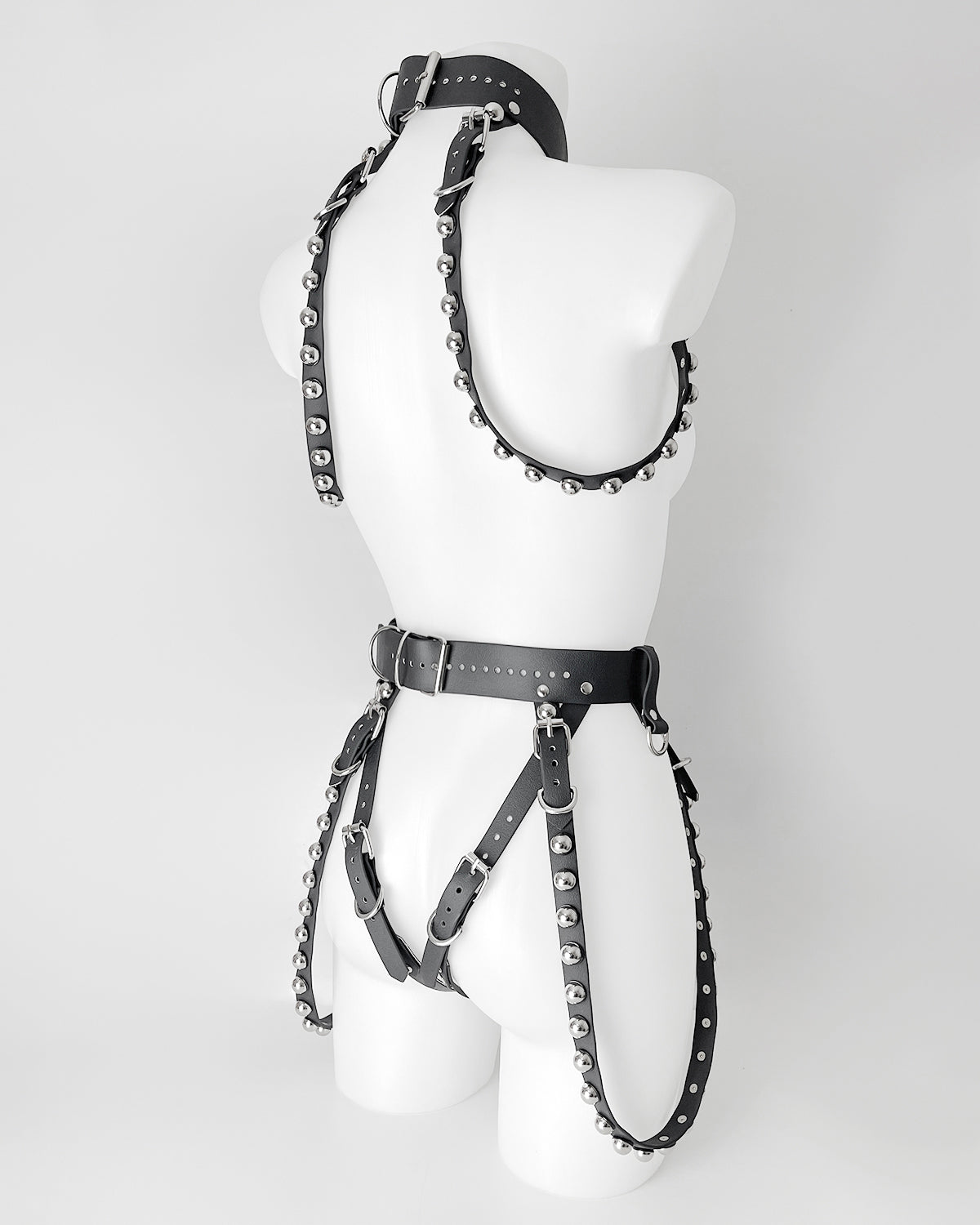 ATÉLIER JIVOMIR luxury bio strap harness black