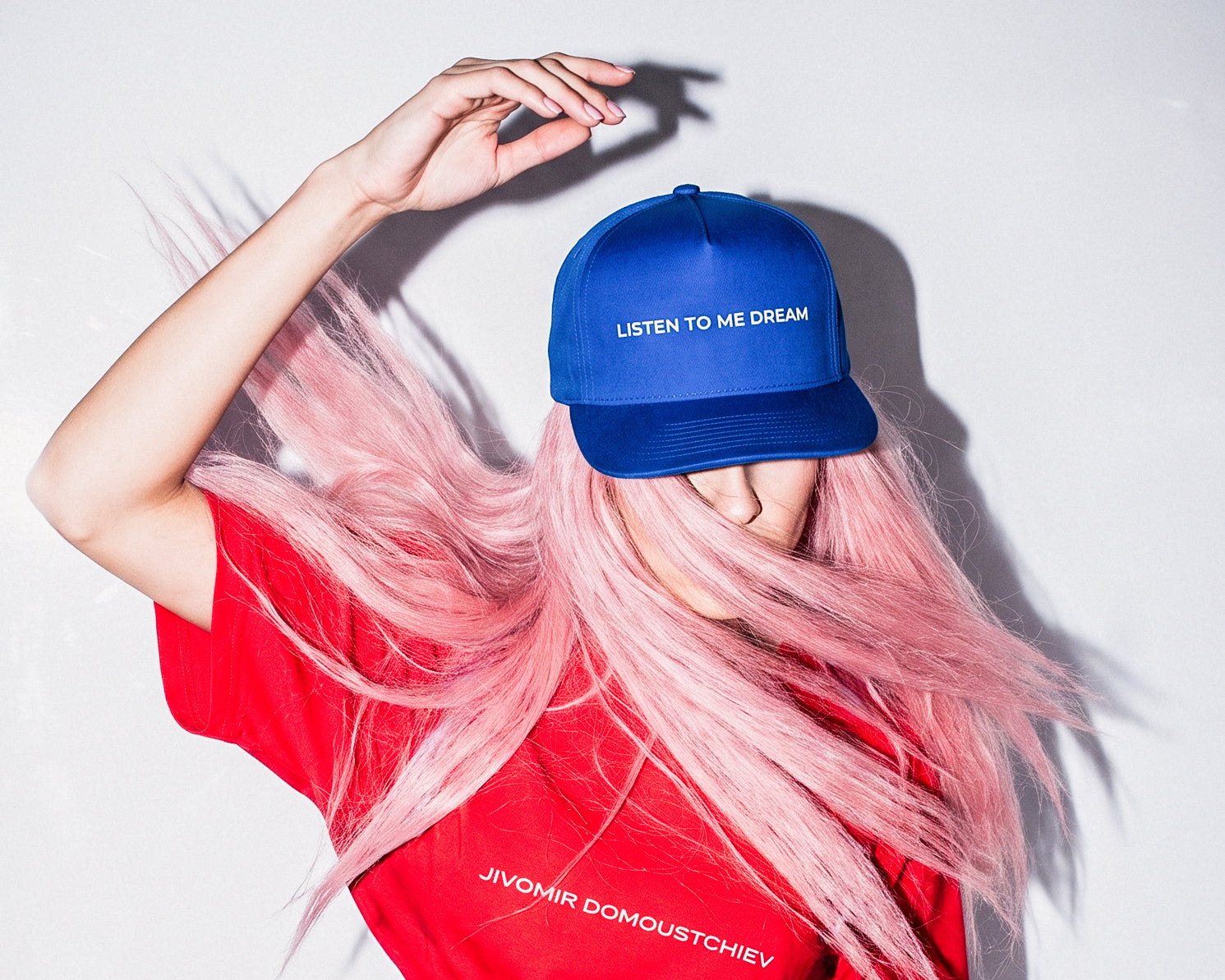 ATÉLIER JIVOMIR Listen To Me Dream snap back hat cap lid merch