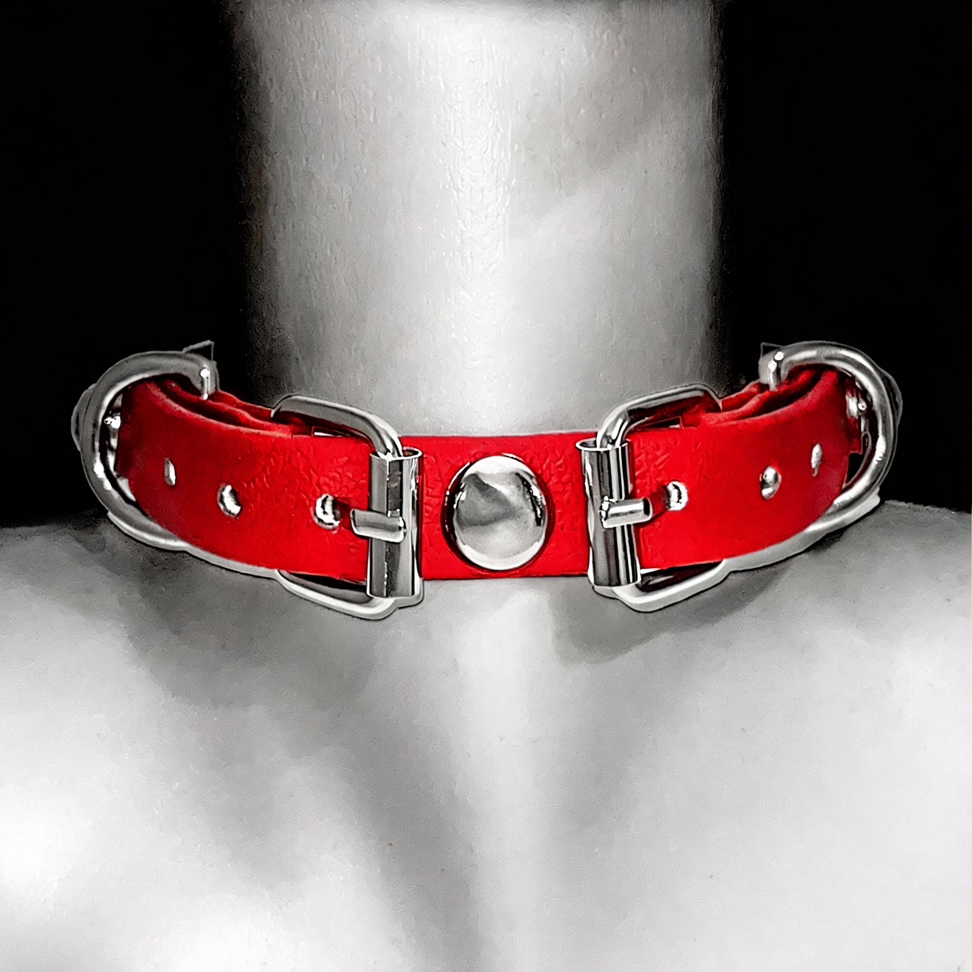 ATÉLIER JIVOMIR DOM DOG COLLAR VEGAN FASHION ACCESSORY MUST HAVE CRAFTED