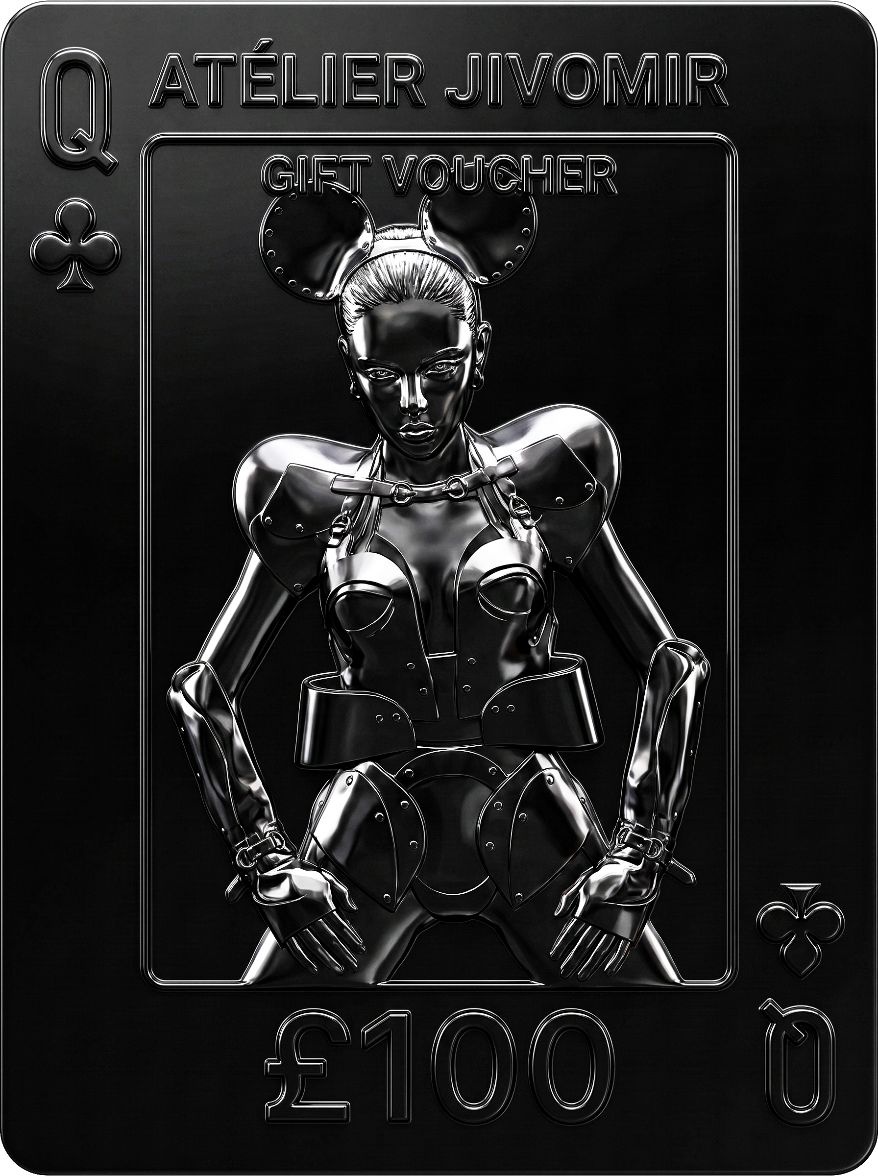 ATÉLIER JIVOMIR GIFT CARD VOUCHER LUXURY VEGAN FASHION ACCESSORIES INTIMATES BODY JEWELLERY