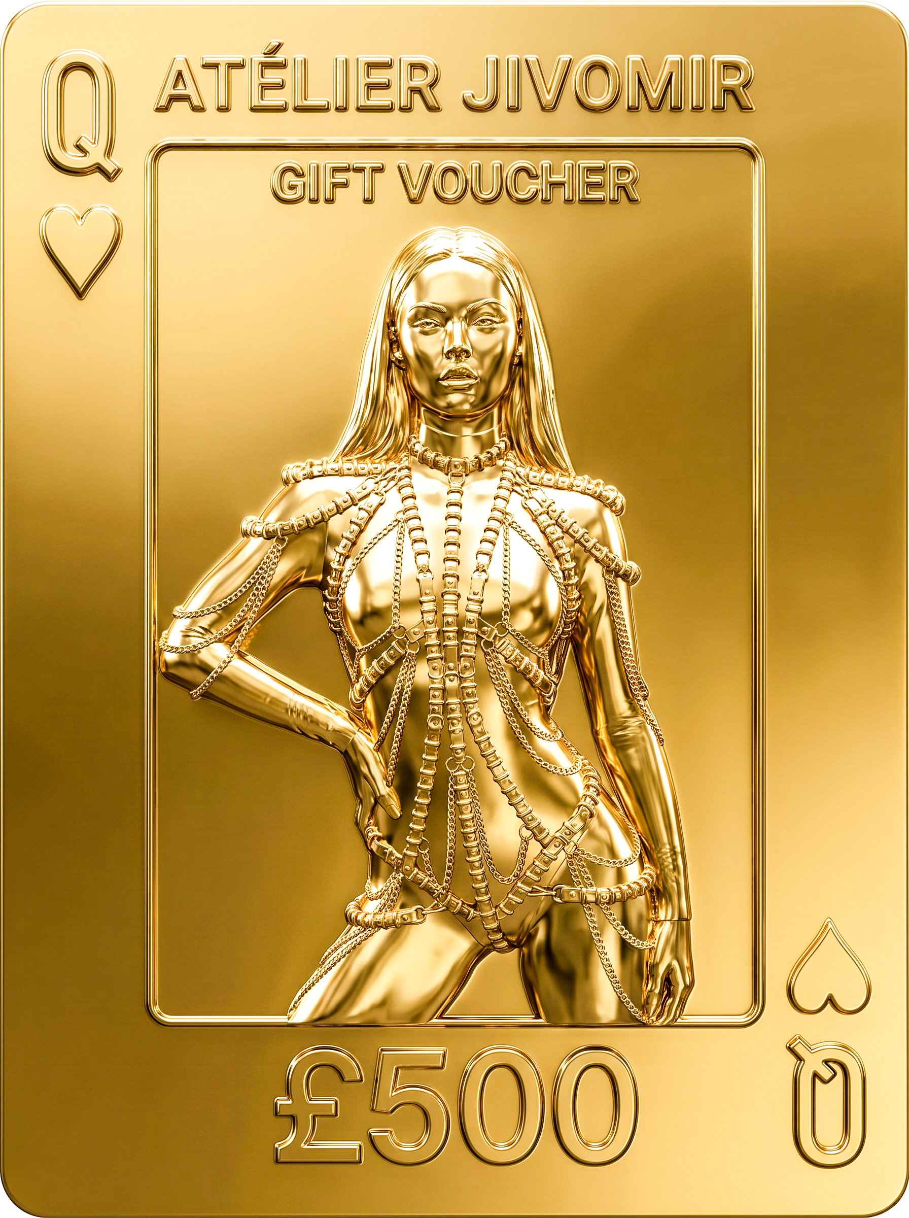 ATÉLIER JIVOMIR GIFT CARD VOUCHER LUXURY VEGAN FASHION ACCESSORIES INTIMATES BODY JEWELLERY