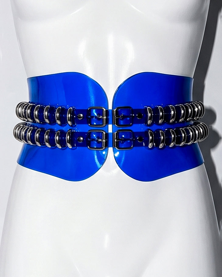 ATÉLIER JIVOMIR X JULIEN MCDONALD LONDON FASHION WEEK ACCESSORY COLLAB LUXURY VEGAN FASHION HAND CRAFTED TO ORDER ONLY ESSENTIAL COLLECTIBLE BELT