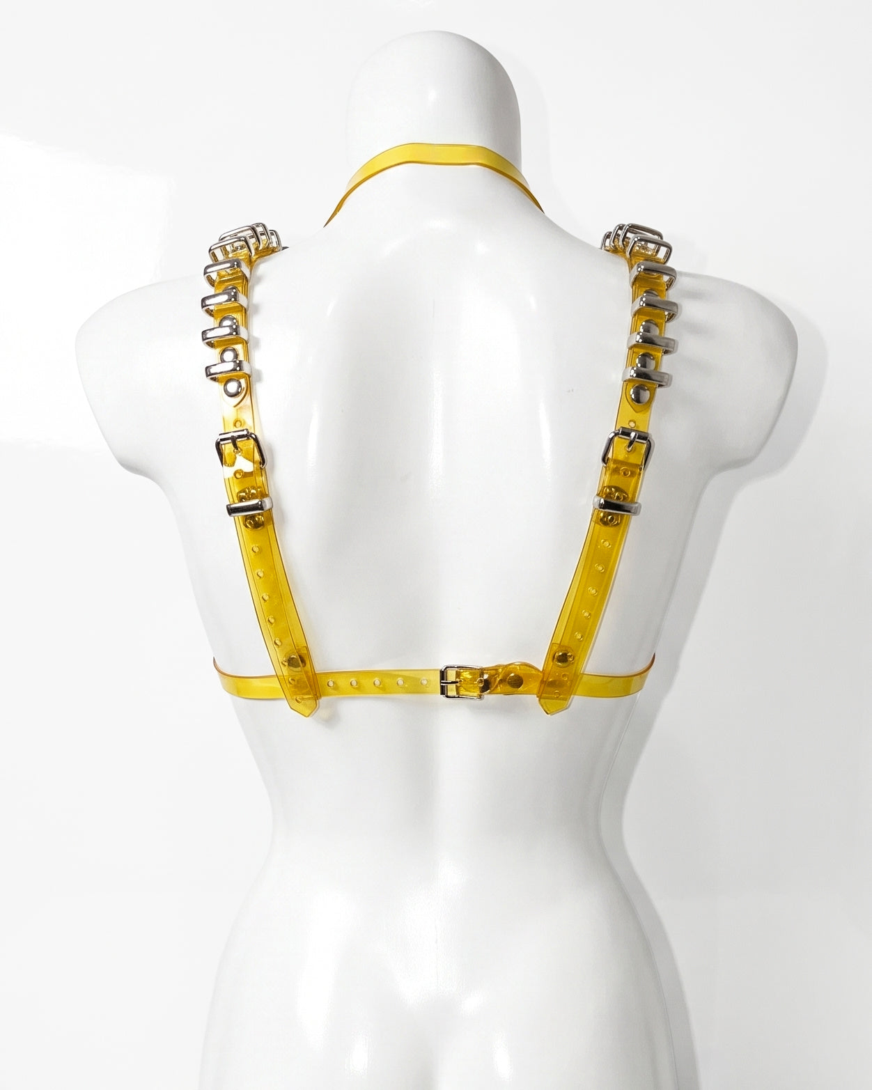 ATÉIER JIVOMIR LUXURY VEGAN MICRO BRA RING VINYL LINGERIE INTIMATES BRALET ESSENTIAL