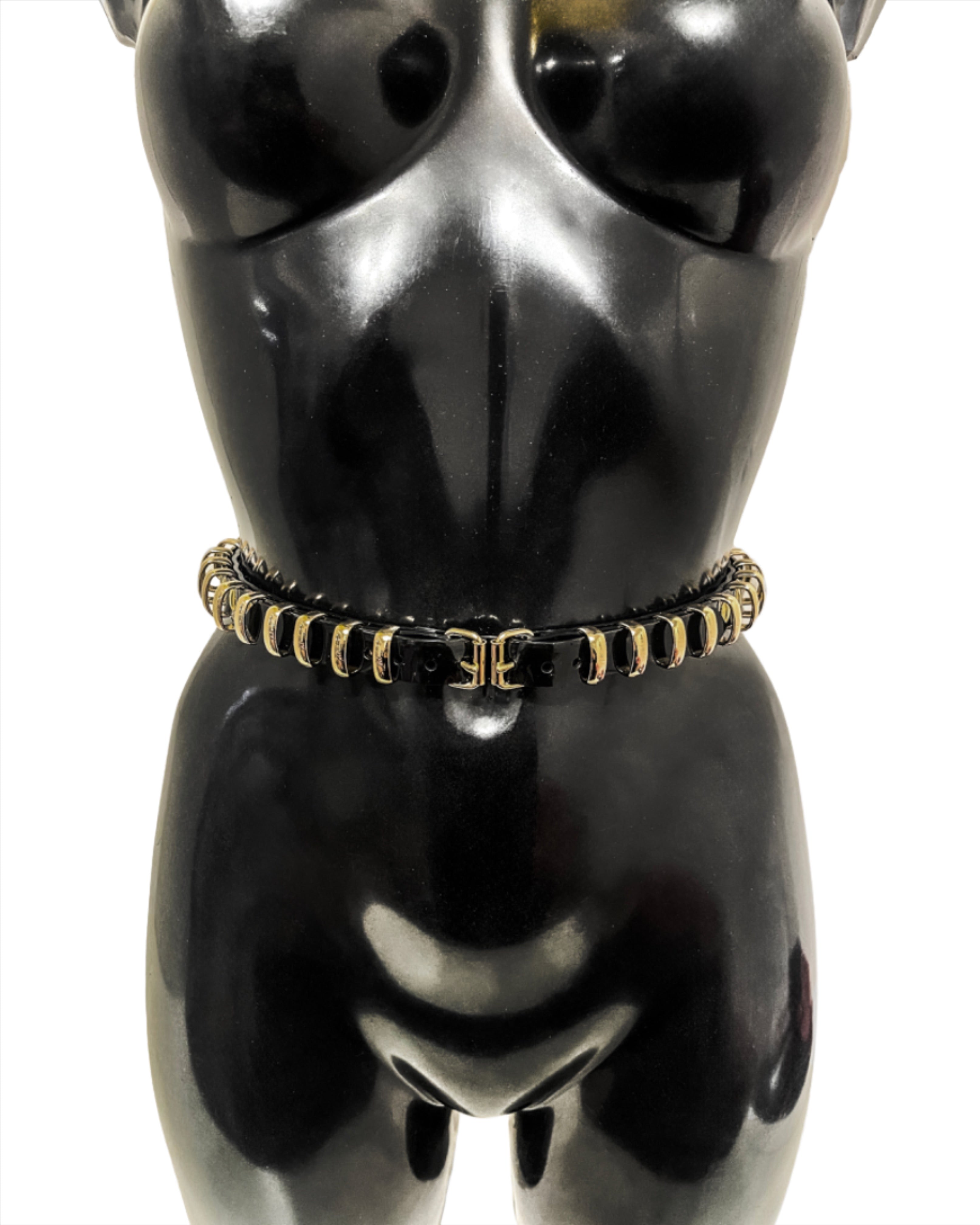 ATÉLIER JIVOMIR MINI RING BELT LUXURY VEGAN FASHION ACCESSORIES CRAFTED TO ORDER