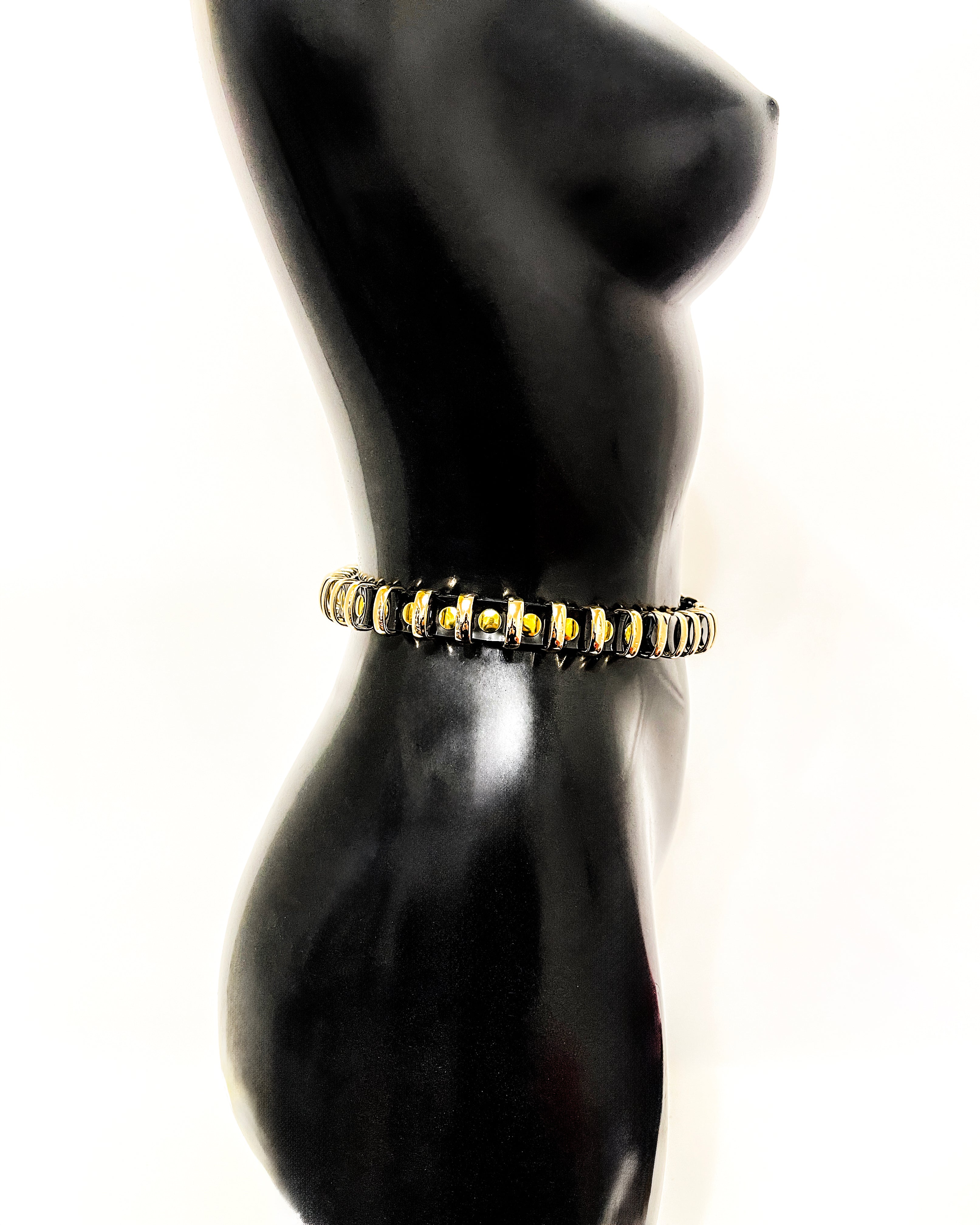 ATÉLIER JIVOMIR MINI RING BELT LUXURY VEGAN FASHION ACCESSORIES CRAFTED TO ORDER