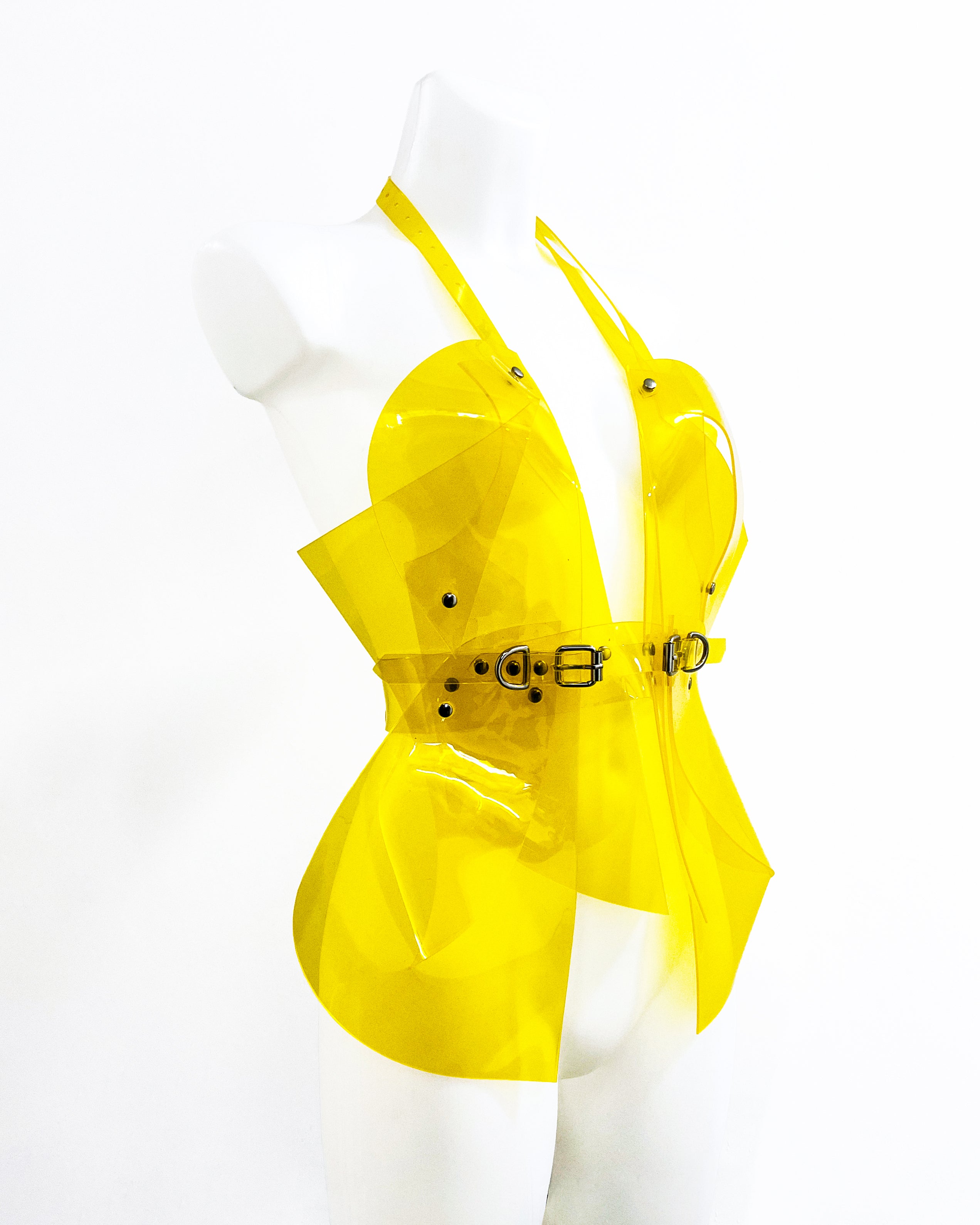 ATÉLIER JIVOMIR vegan future fashion accessories hand crafted to order made in England luxury collectible kink cosplay fetish