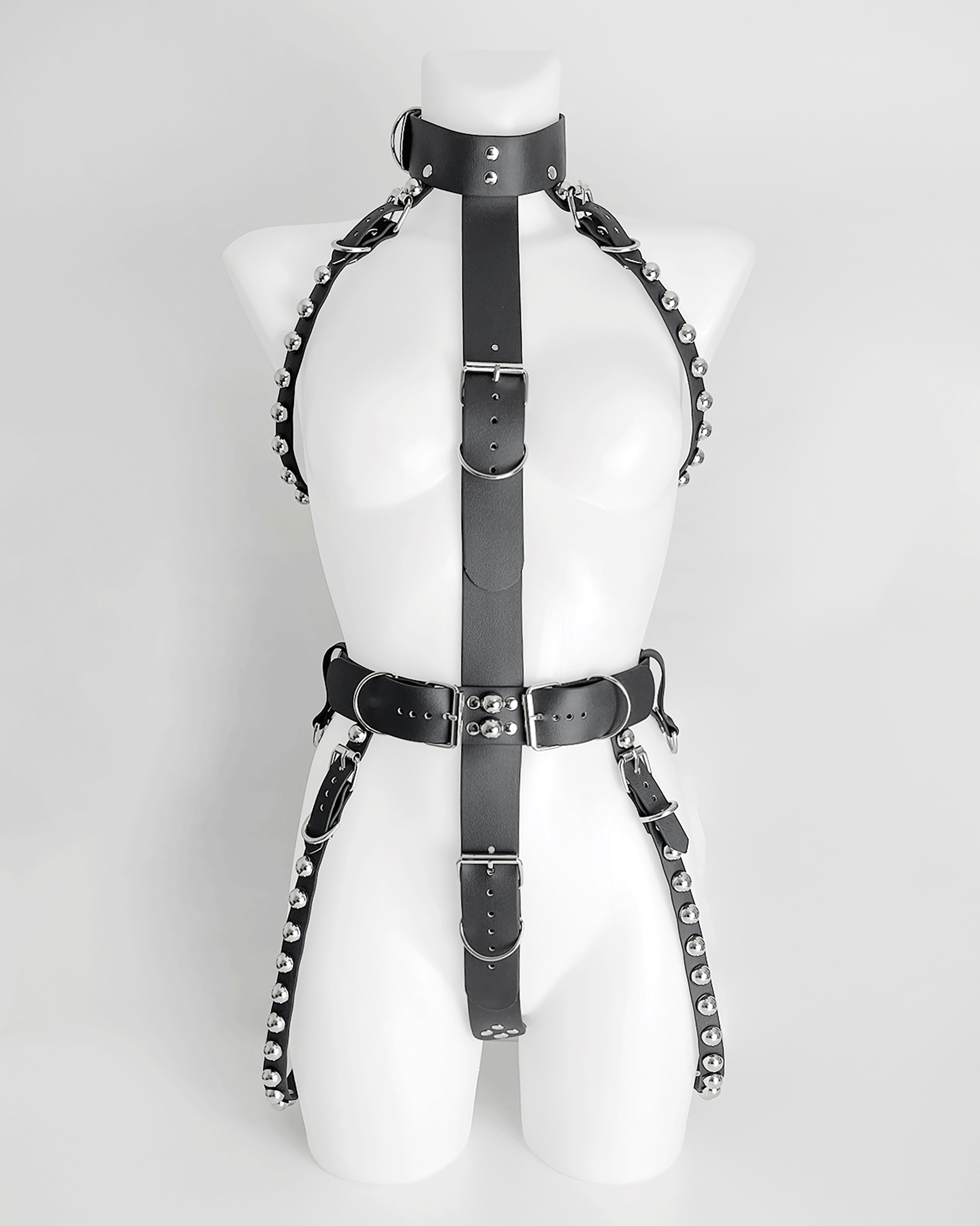 ATÉLIER JIVOMIR luxury bio strap harness black