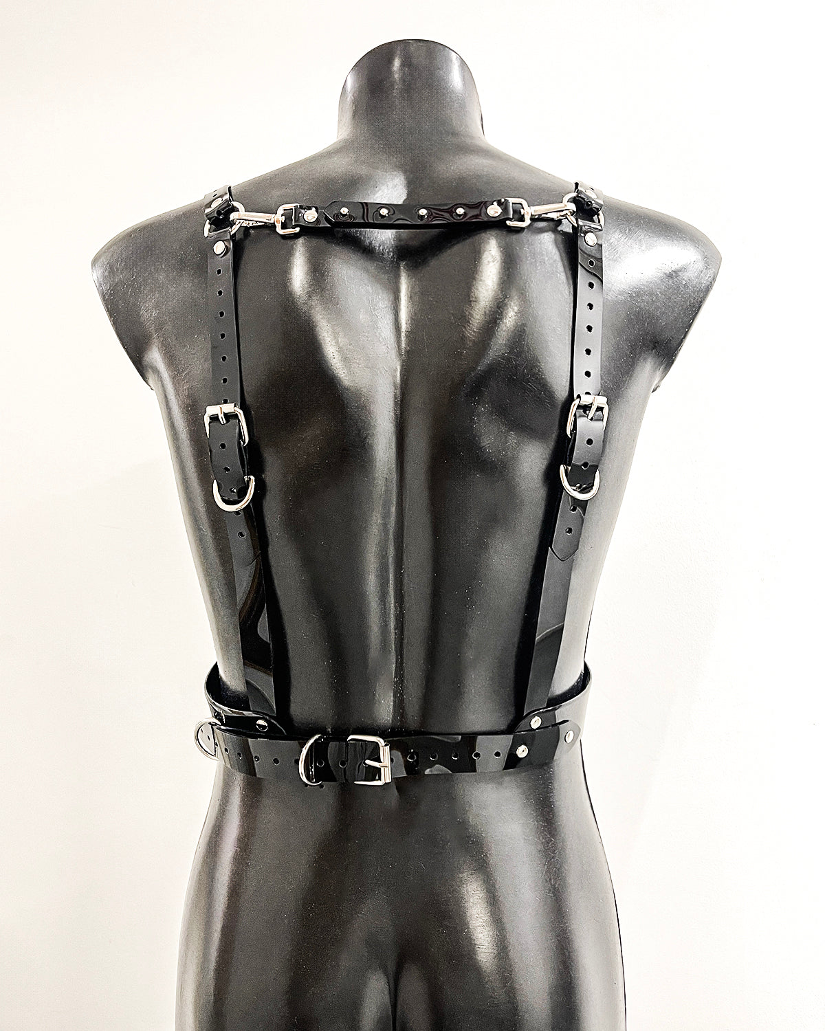 ATÉLIER JIVOMIR FULLY TRAPPED MENS VEGAN KINK HARNESS LUXURY FASHION ACCESSORIES CRAFTED MENS
