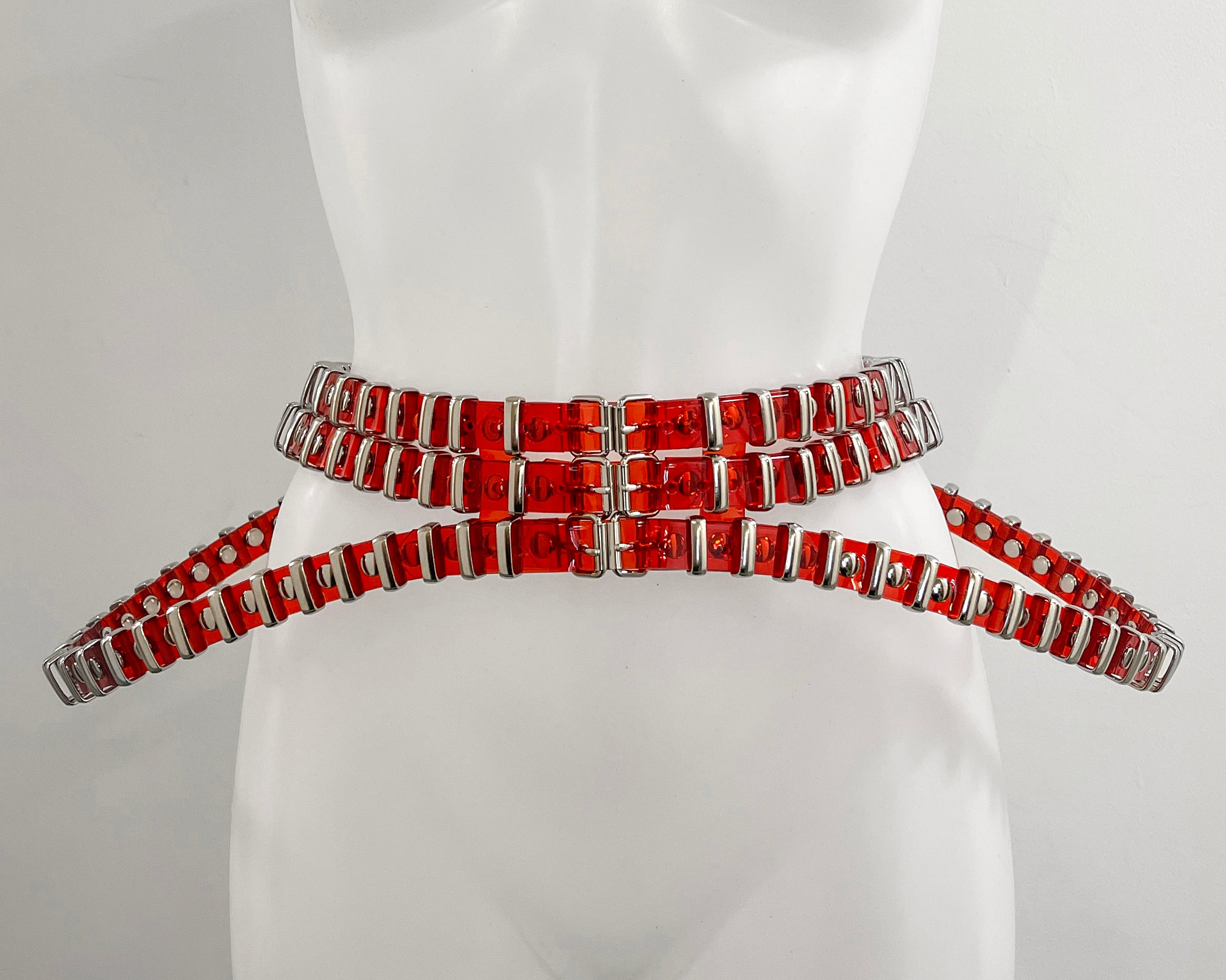 Jivomir Domoustchiev vegan vinyl pvc fashion wearable sculpture hand crafted to order only in East London Atelier independent luxury brand bras and panties knickers braves set collar choker kink belt