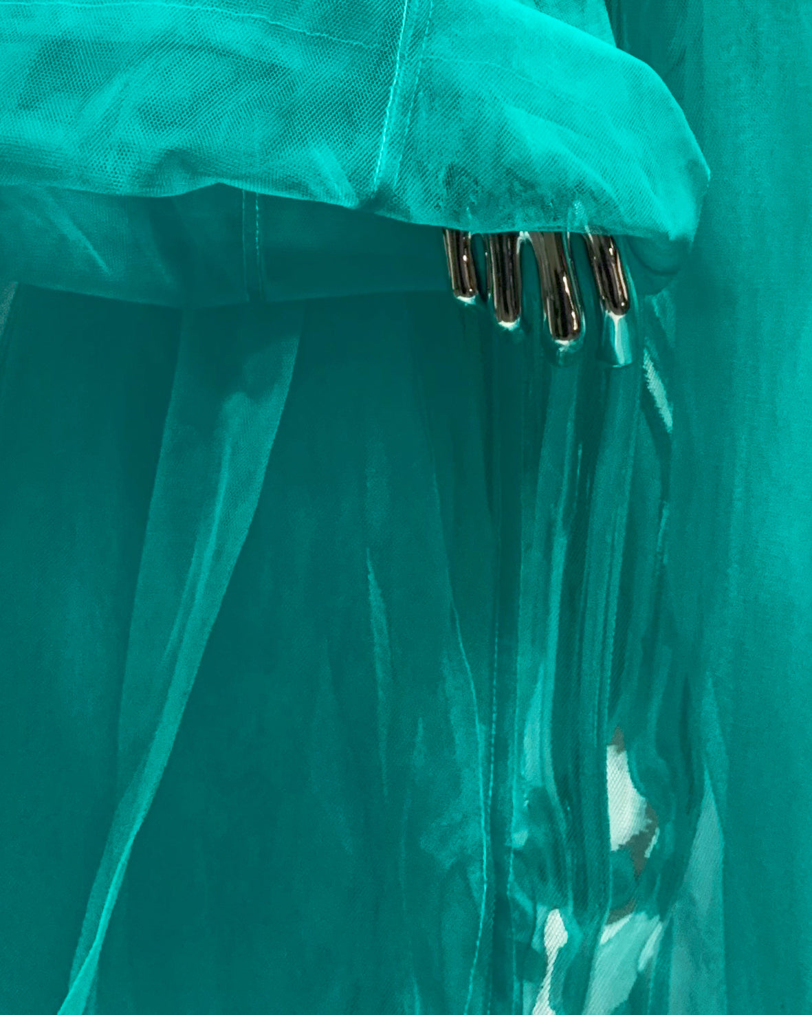 Jivomir Domoustchiev vegan vinyl pvc fashion wearable sculpture hand crafted to order only in East London Atelier independent luxury brand net opera coat