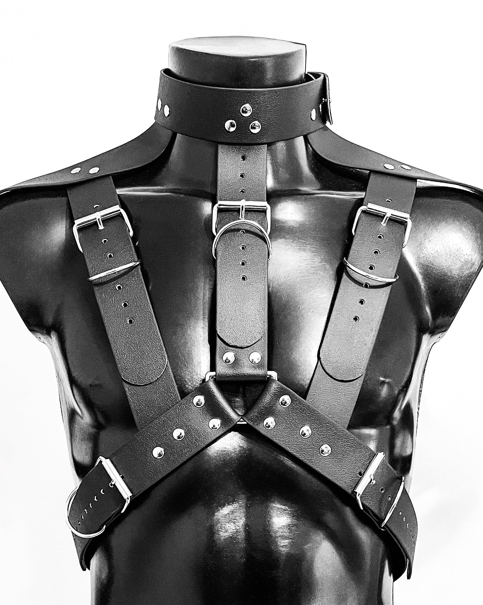 Jivomir Domoustchiev harness set vegan kink fashion accessories hand crafted luxury must have future love designer present