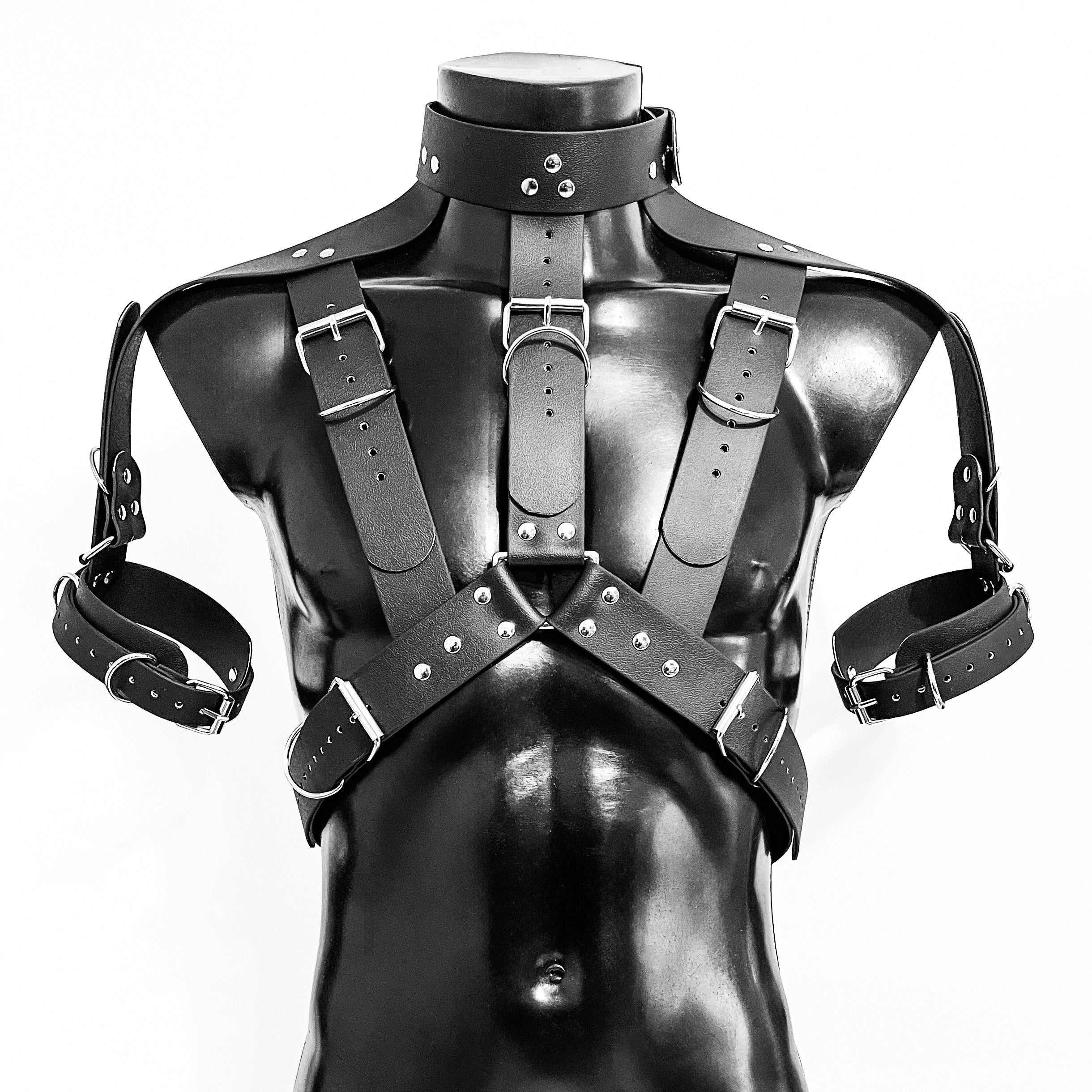 Jivomir Domoustchiev harness set vegan kink fashion accessories hand crafted luxury must have future love designer present