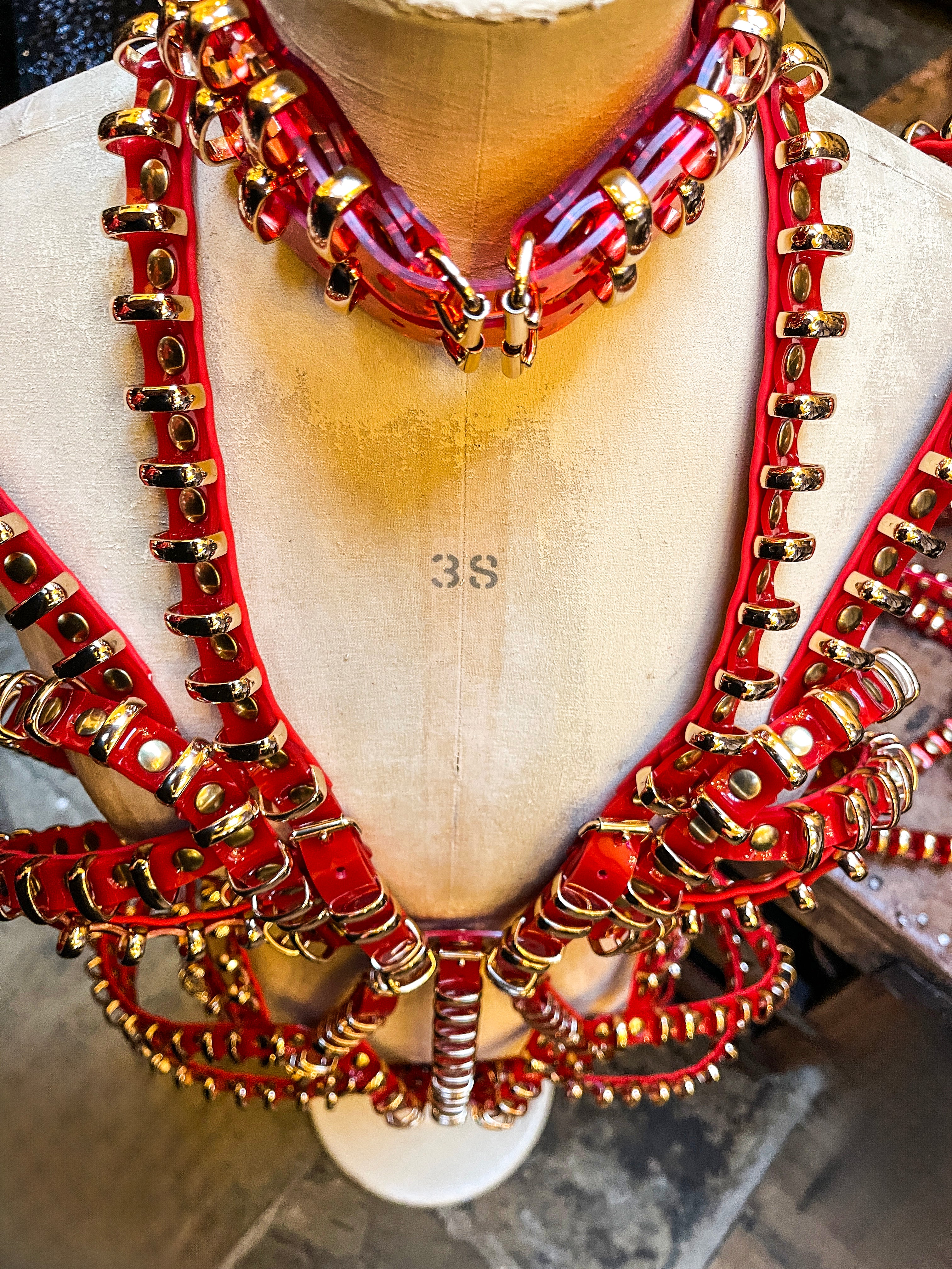 Jivomir Domoustchiev vegan future fashion wearable sculpture dress kink love designer luxury artistic expression hand carafted