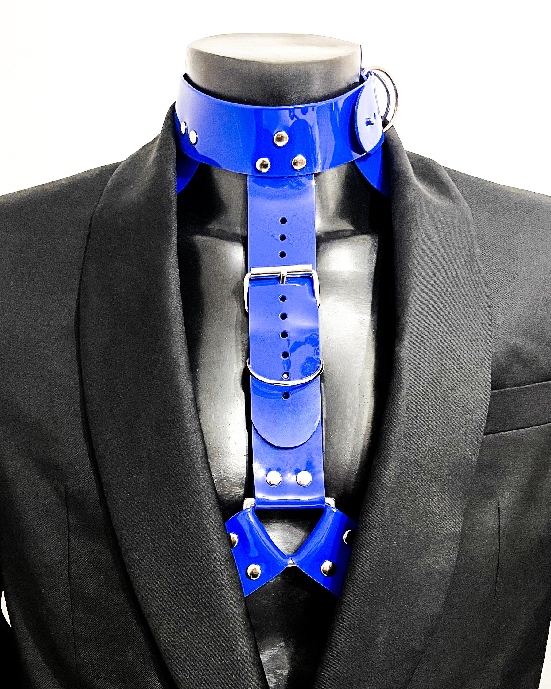 Jivomir Domoustchiev vegan vinyl kink Y MAN harness styling belting must have accessory hand crafted cosplay superhero future fashion love luxury present gift rave clubbing