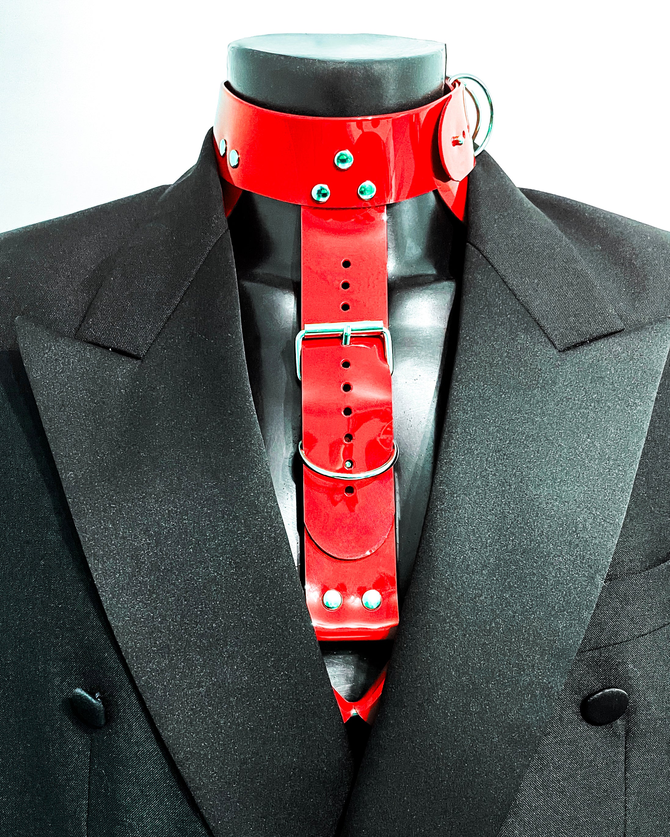 Jivomir Domoustchiev vegan vinyl kink Y MAN harness styling belting must have accessory hand crafted cosplay superhero future fashion love luxury present gift rave clubbing