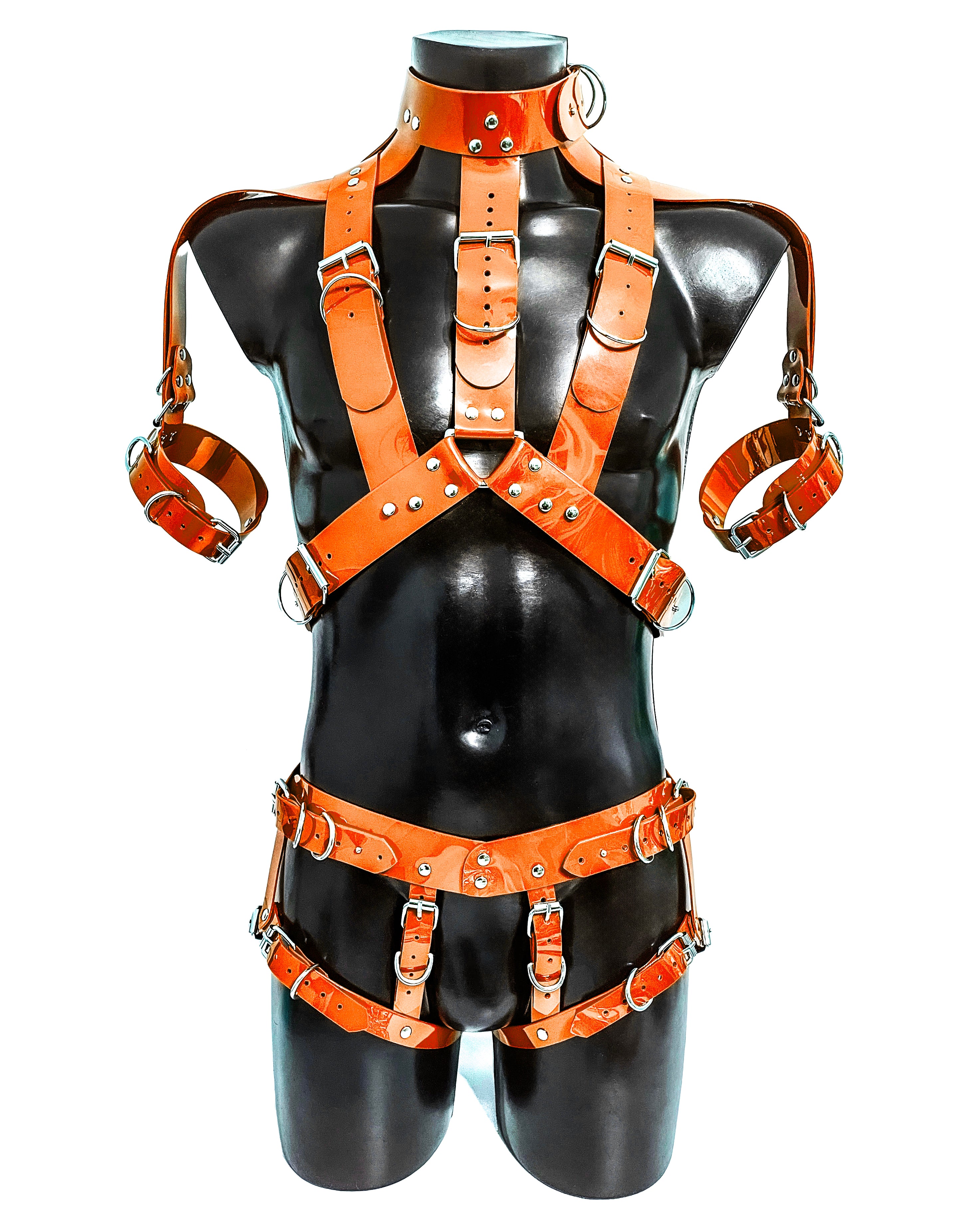 ATÉLIER JIVOMIR J harness set vegan kink fashion accessories hand crafted luxury must have future love designer MENS FASHION