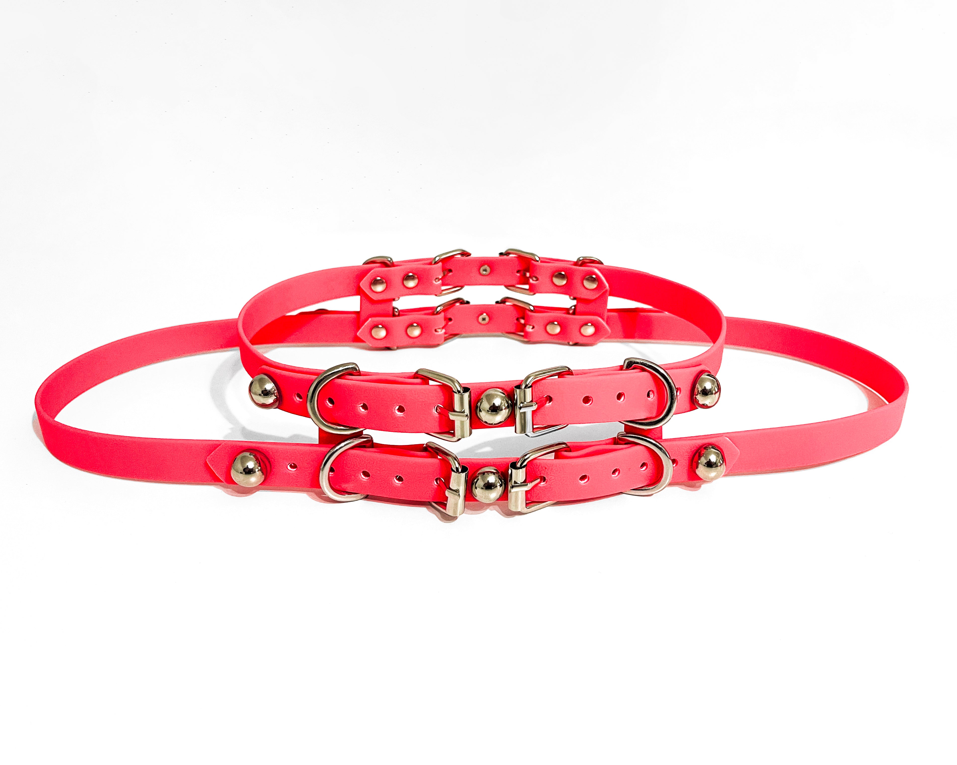 Jivomir Domoustchiev pure straps kink onesie styling fashion accessories must have future love designer lux rubberised latex vegan crafted belt