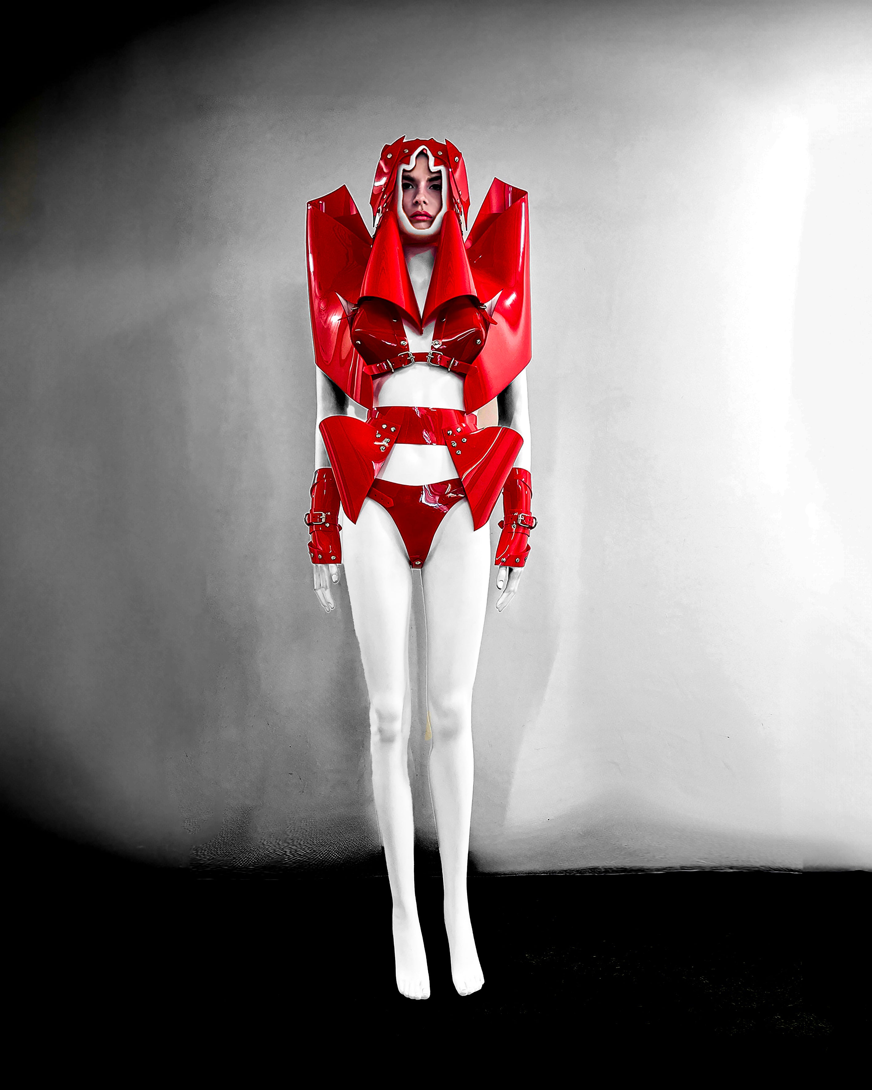 VEGAN FASHION KINK DESIGN HAND CRAFTED FUTURE COSPLAY COUTURE LOVE JIVOMIR DOMOUSTCHIEV LADY GAGA NICKI MINAJ JLO