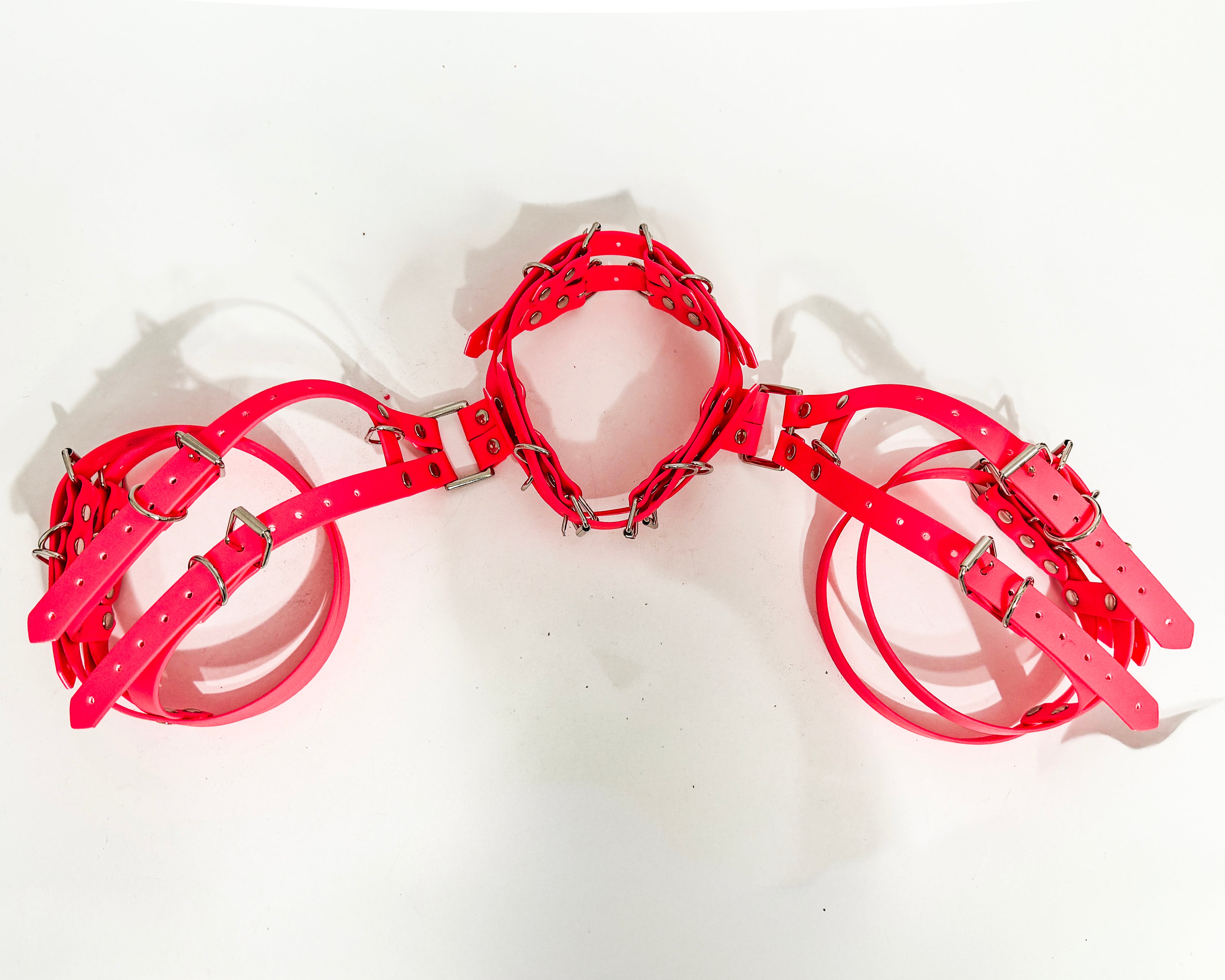 STRAPPE BIO HARNESS COLLECTION ATELIER JIVOMIR VEGAN FUTURE FASHION KINK CRAFTED FUTURE LUXURY