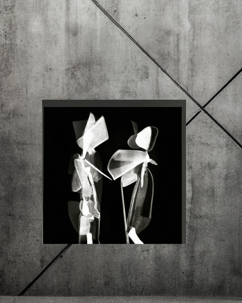 Jivomir Domoustchiev Metal Art Fashion Photography Collectible  Print Abstract Flower Orchid artistic expression fashion photography