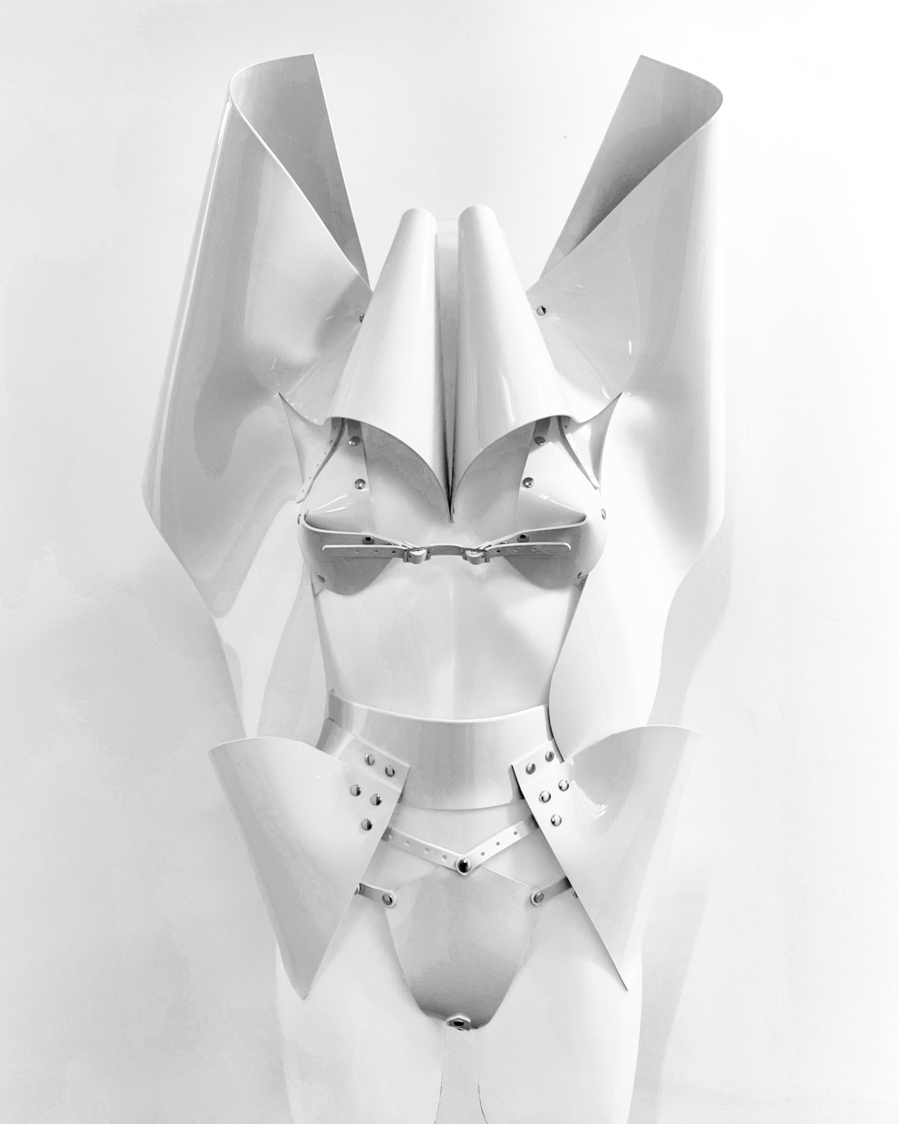 ATÉLIER JIVOMIR V POINT SET LUXURY VEGAN FASHION AVANT-GARDE KINK LINGERIE STATEMENT INTIMATES CRAFT