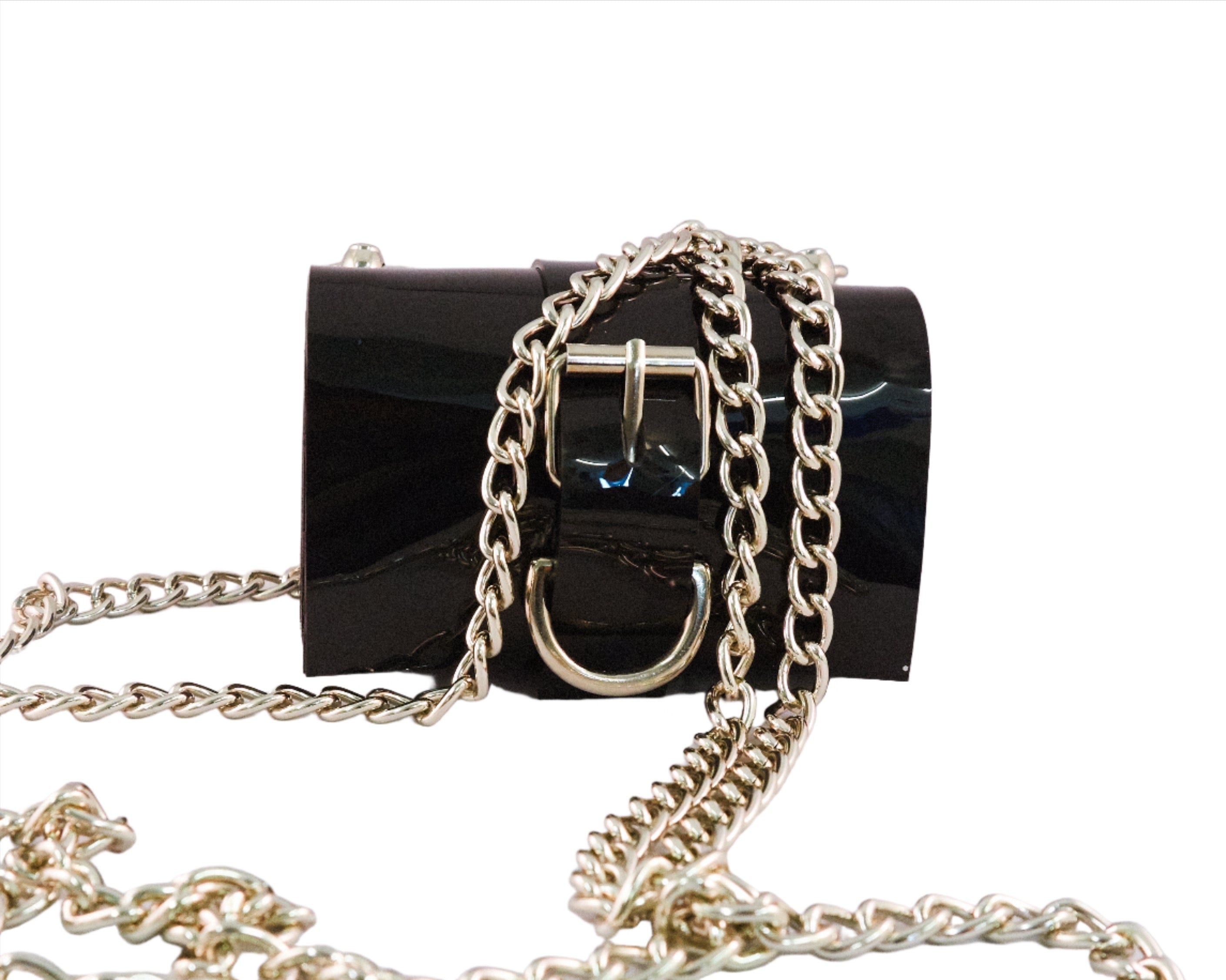 'The Secret' Jivomir Domoustchiev vegan vinyl luxury purse bag