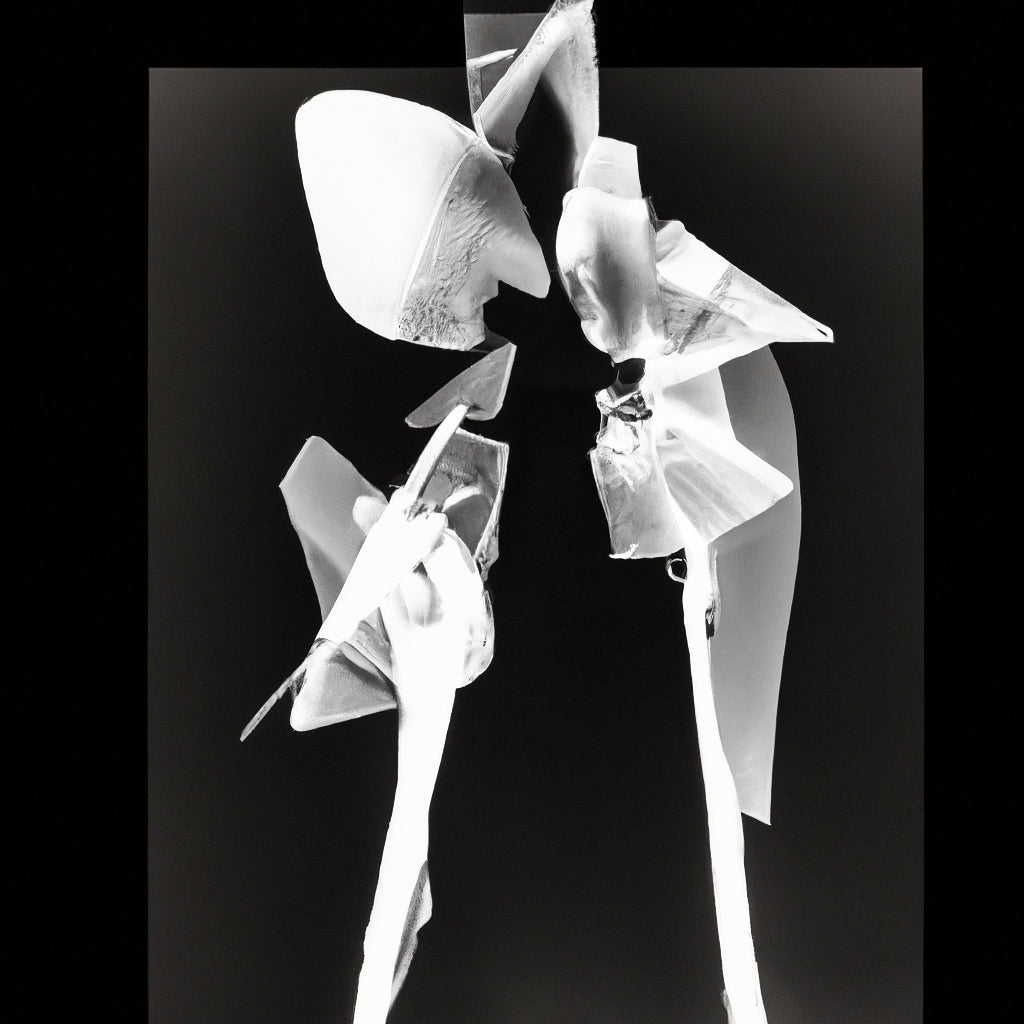 Jivomir Domoustchiev Metal Art Fashion Photography Collectible  Print Abstract Flower Orchid artistic expression fashion photography
