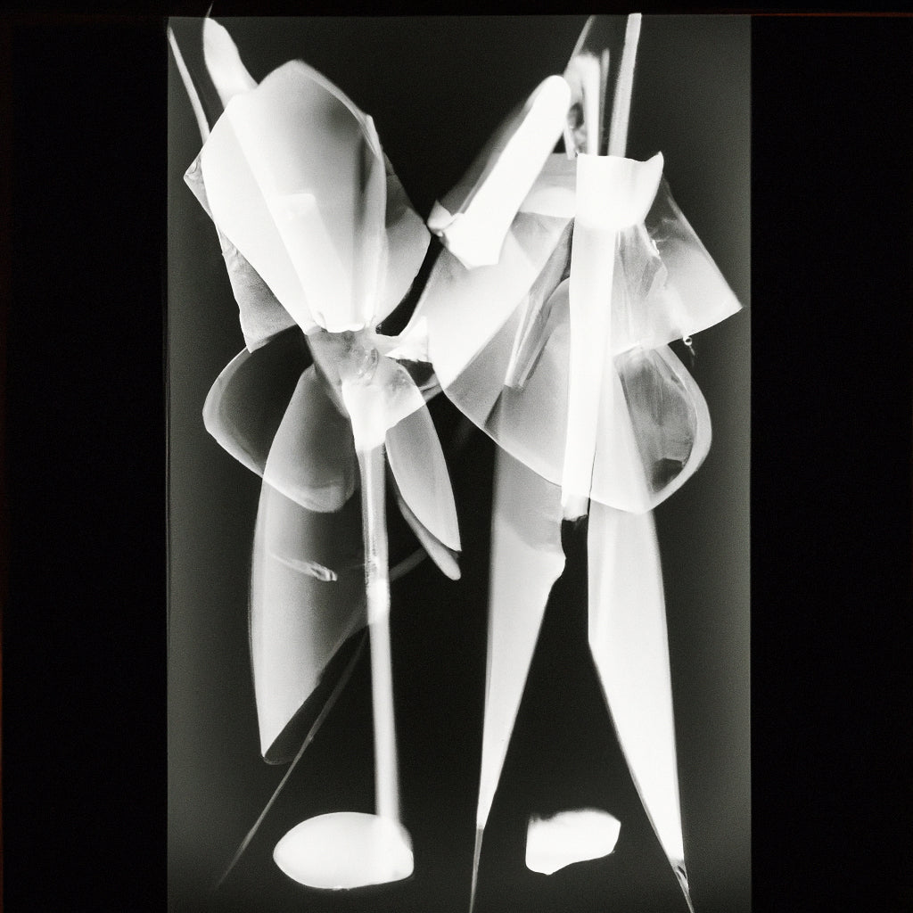 Jivomir Domoustchiev Metal Art Fashion Photography Collectible  Print Abstract Flower Orchid artistic expression fashion photography