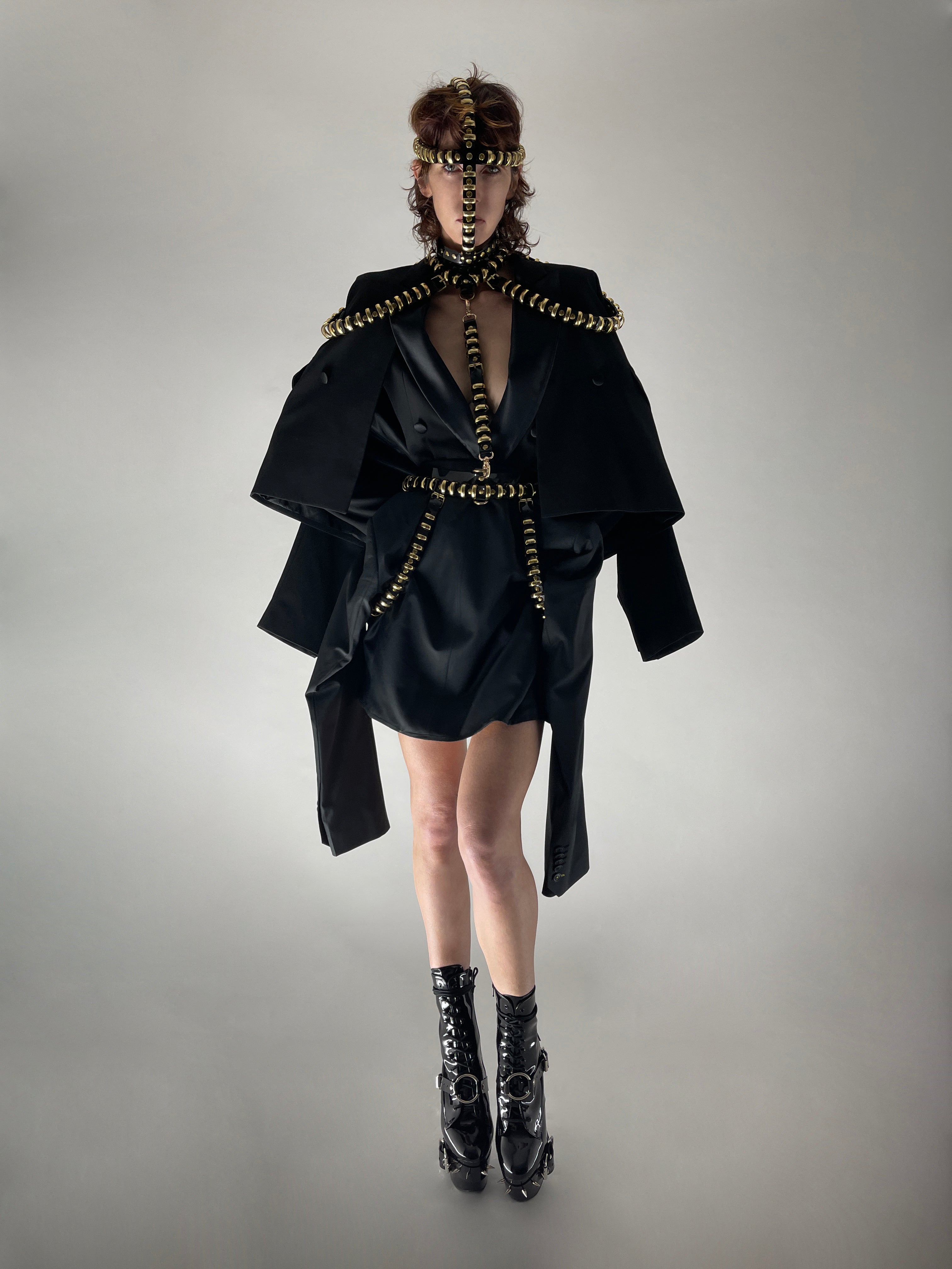 Jivomir Domoustchiev tailored reimagined repurposed tailoring suit dress hand crafted to order tailoring re purpose redesign remake future fashion couture hand crafted to order