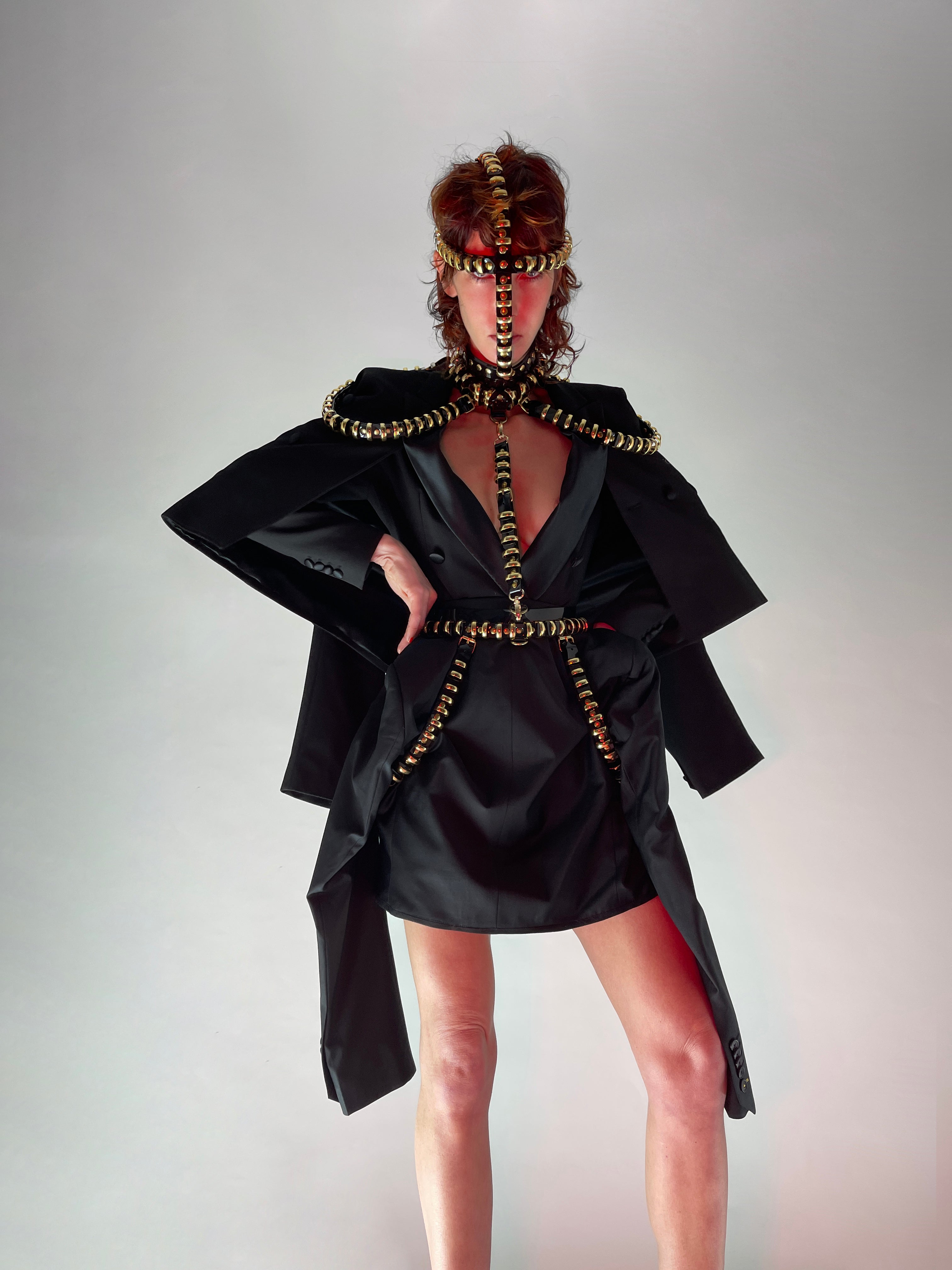 Jivomir Domoustchiev tailored reimagined repurposed tailoring suit dress hand crafted to order tailoring re purpose redesign remake future fashion couture hand crafted to order