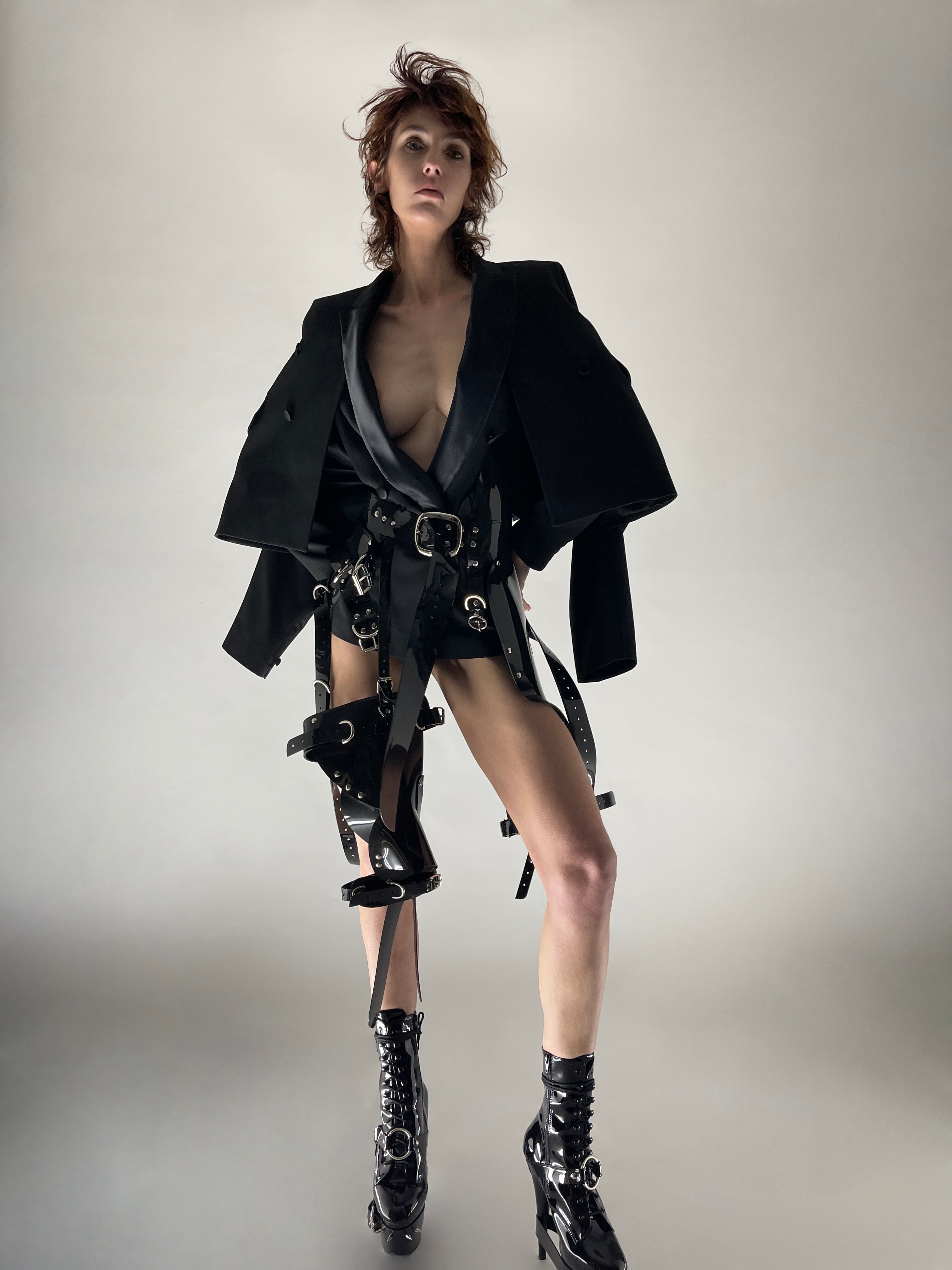 Jivomir Domoustchiev tailored reimagined repurposed tailoring suit dress hand crafted to order tailoring re purpose redesign remake future fashion couture hand crafted to order