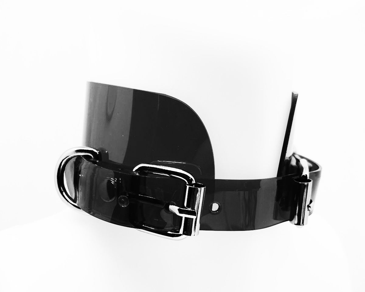 Jivomir Domoustchiev vegan vinyl pvc fashion wearable sculpture hand crafted to order only in East London Atelier independent luxury brand bras and panties knickers