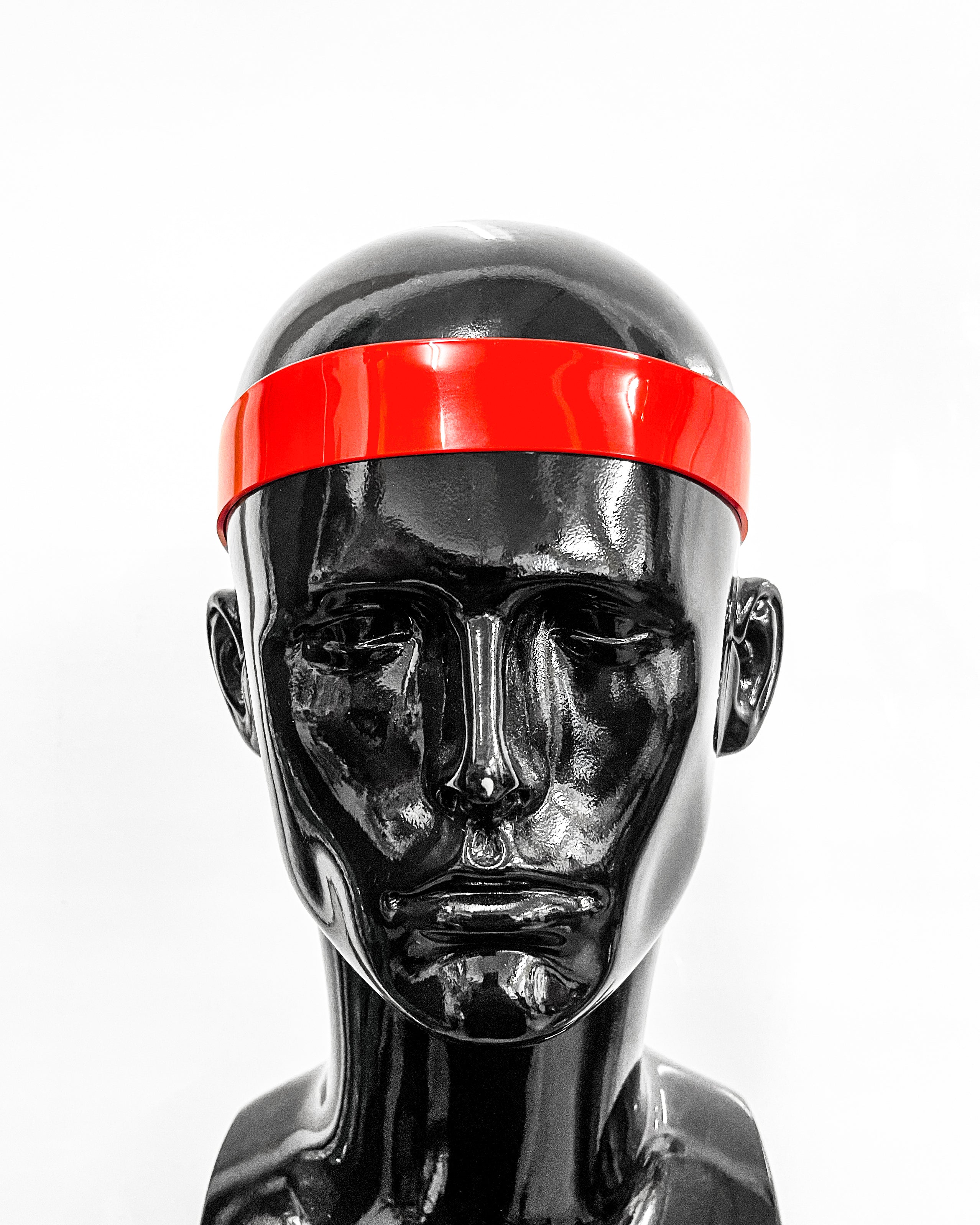 The ©JBand by Jivomir Domoustchiev is our NEW copyrighted Patent Pending PVC Vinyl Band that sits just under your hat to both add a little colour to the contours of your face but also holds the oversized hats in place so they sit slightly above the band. The ©JBand comes in both 25mm or 20mm (1" or 2/4") your choice your expression. headband baseball hat  visor colours