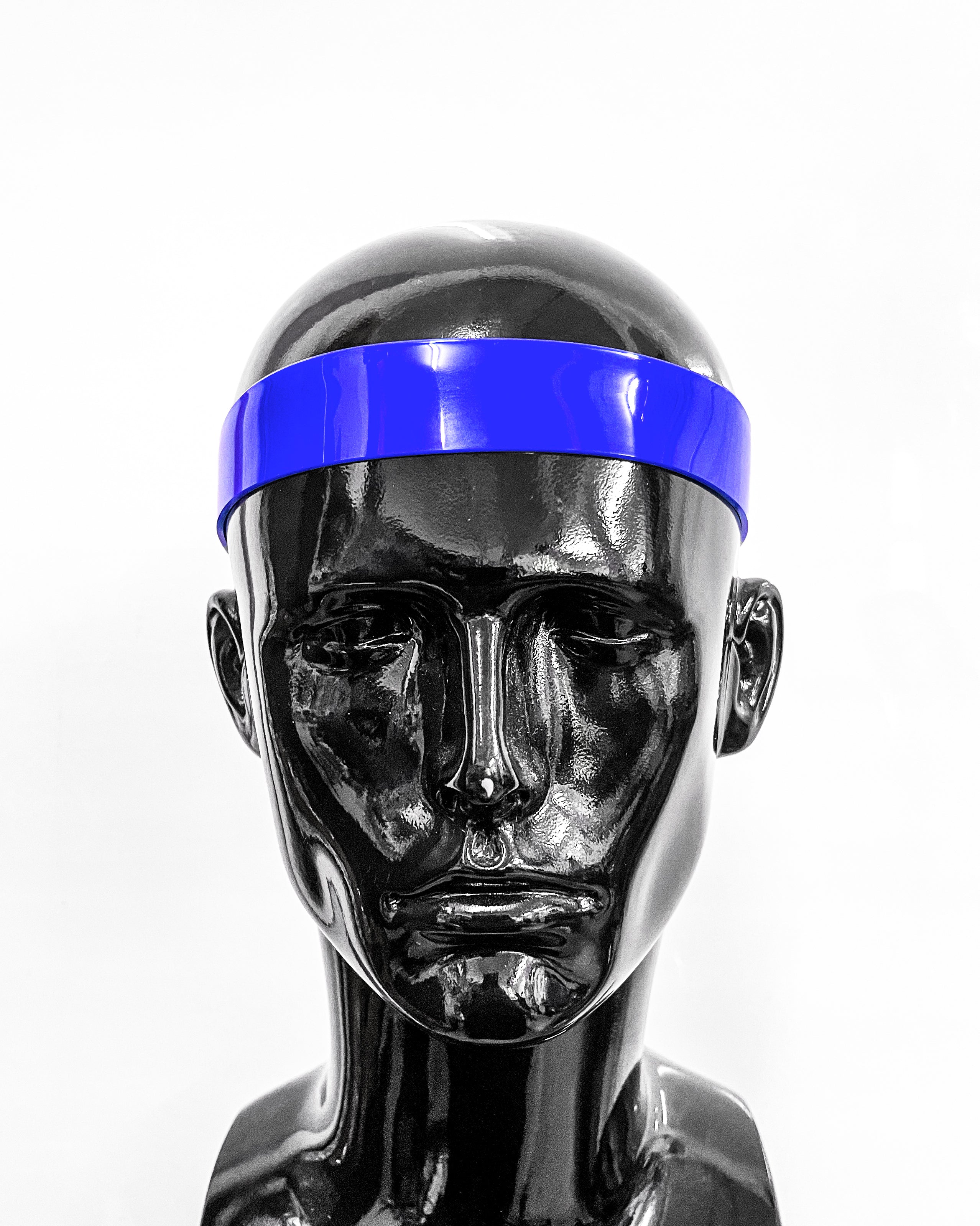 The ©JBand by Jivomir Domoustchiev is our NEW copyrighted Patent Pending PVC Vinyl Band that sits just under your hat to both add a little colour to the contours of your face but also holds the oversized hats in place so they sit slightly above the band. The ©JBand comes in both 25mm or 20mm (1" or 2/4") your choice your expression. headband baseball hat  visor colours