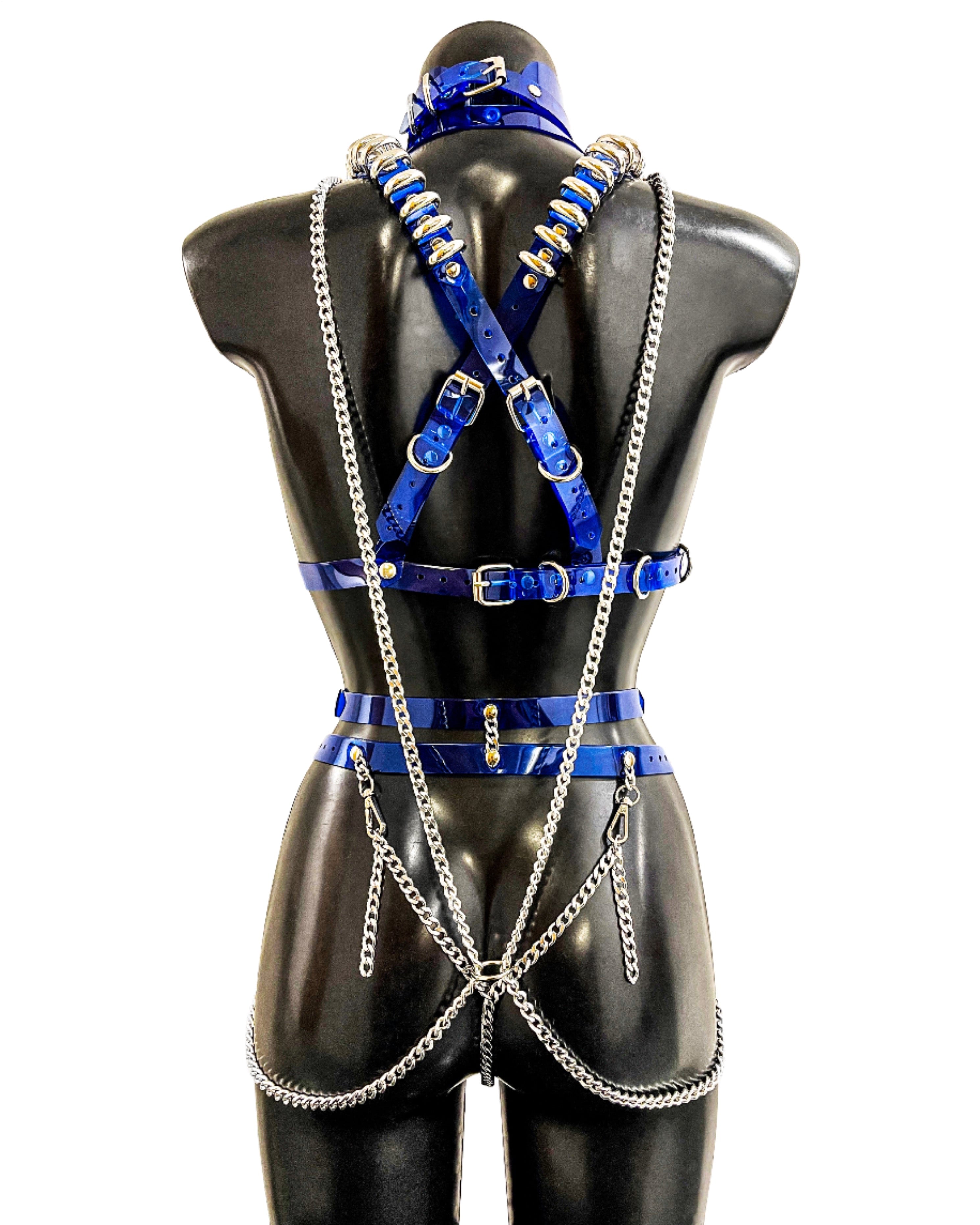 Jivomir Domoustchiev vegan vinyl pvc fashion wearable sculpture hand crafted to order only in East London Atelier independent luxury brand bras and panties knickers