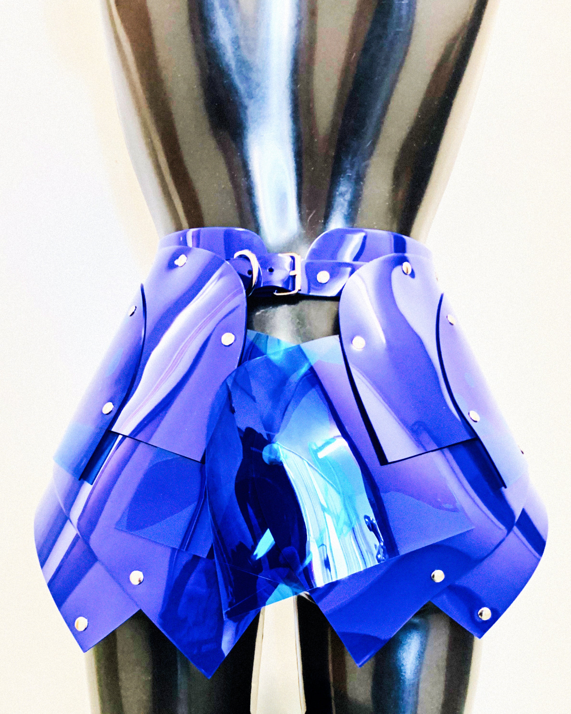 Jivomir Domoustchiev vegan vinyl pvc fashion wearable sculpture hand crafted to order only in East London Atelier independent luxury brand bras and panties knickers