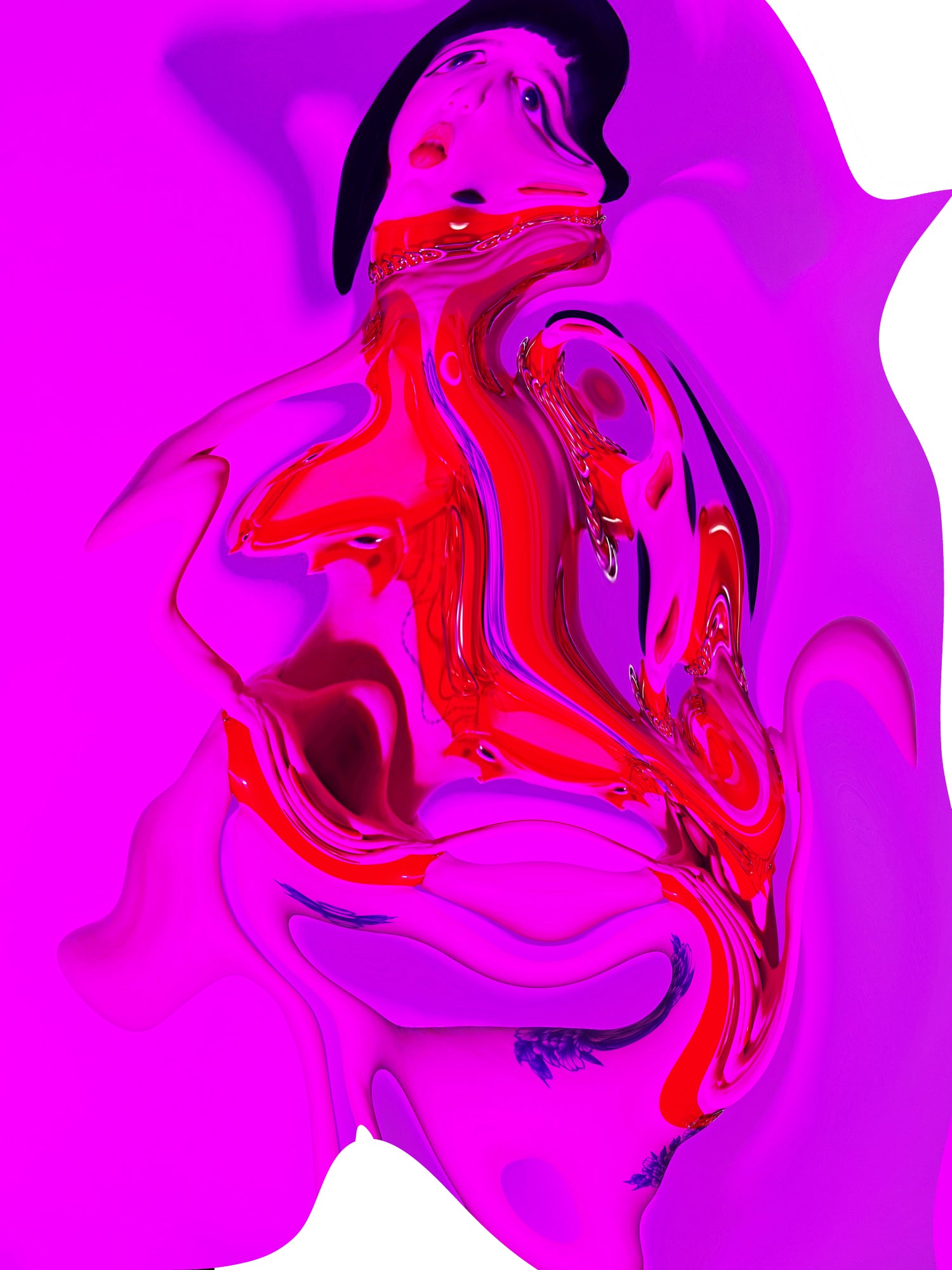 Jivomir Domoustchiev Pop Art digital art future fashion nft artistic expression love present poster metal print collectible fashion photography modern brutalist feminist designer creator futurism wall art interior design furniture couch sofa london berlin new york kink fetish