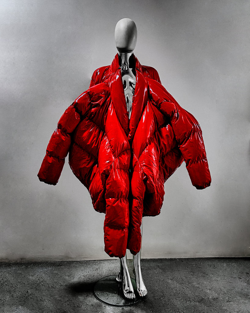 Shapeshifter Bubble Coat ❤️ by Jivomir Domoustchiev reimagined puffer coat